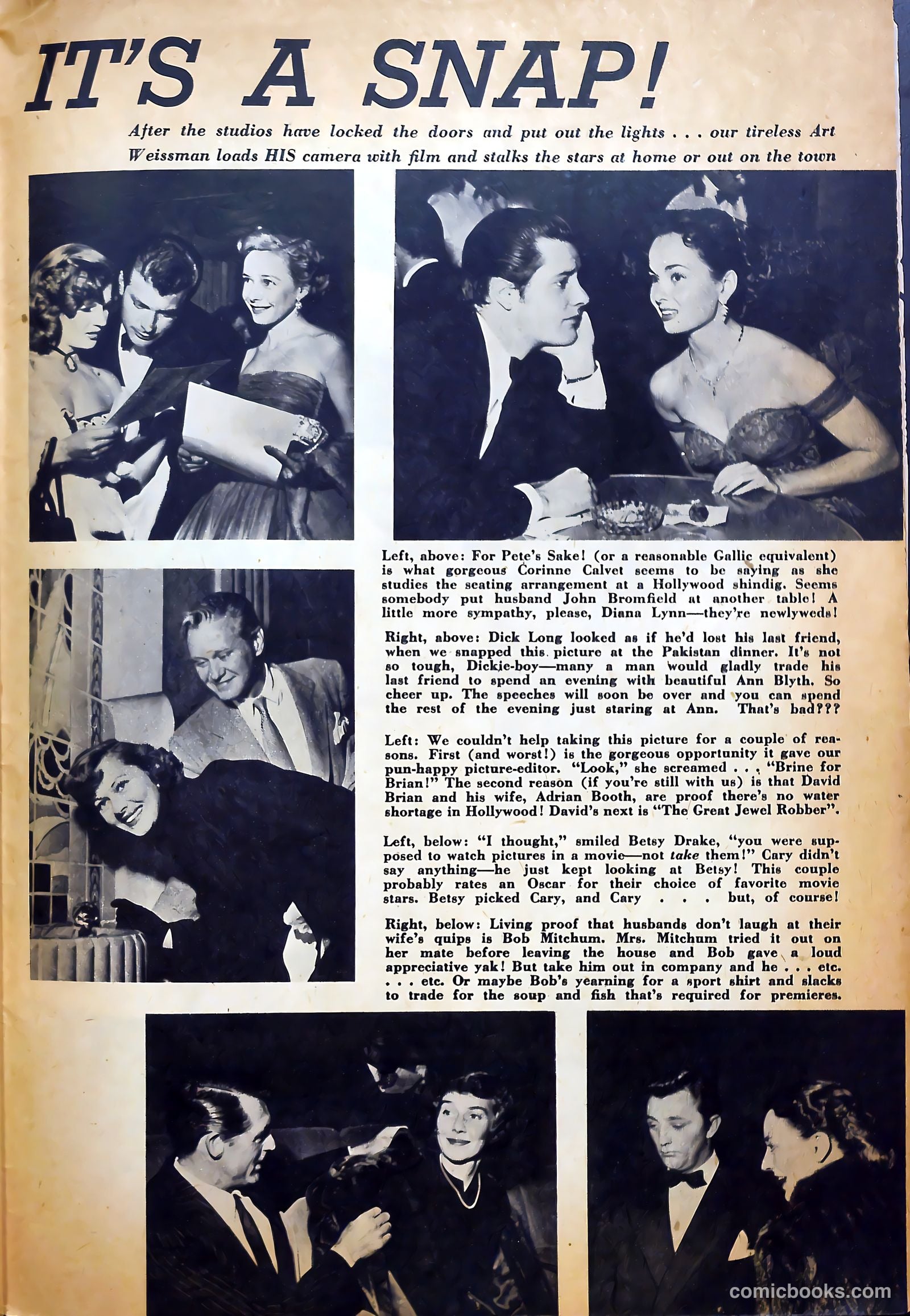 True Movie and Television #2 (1950) — page 39 of 52