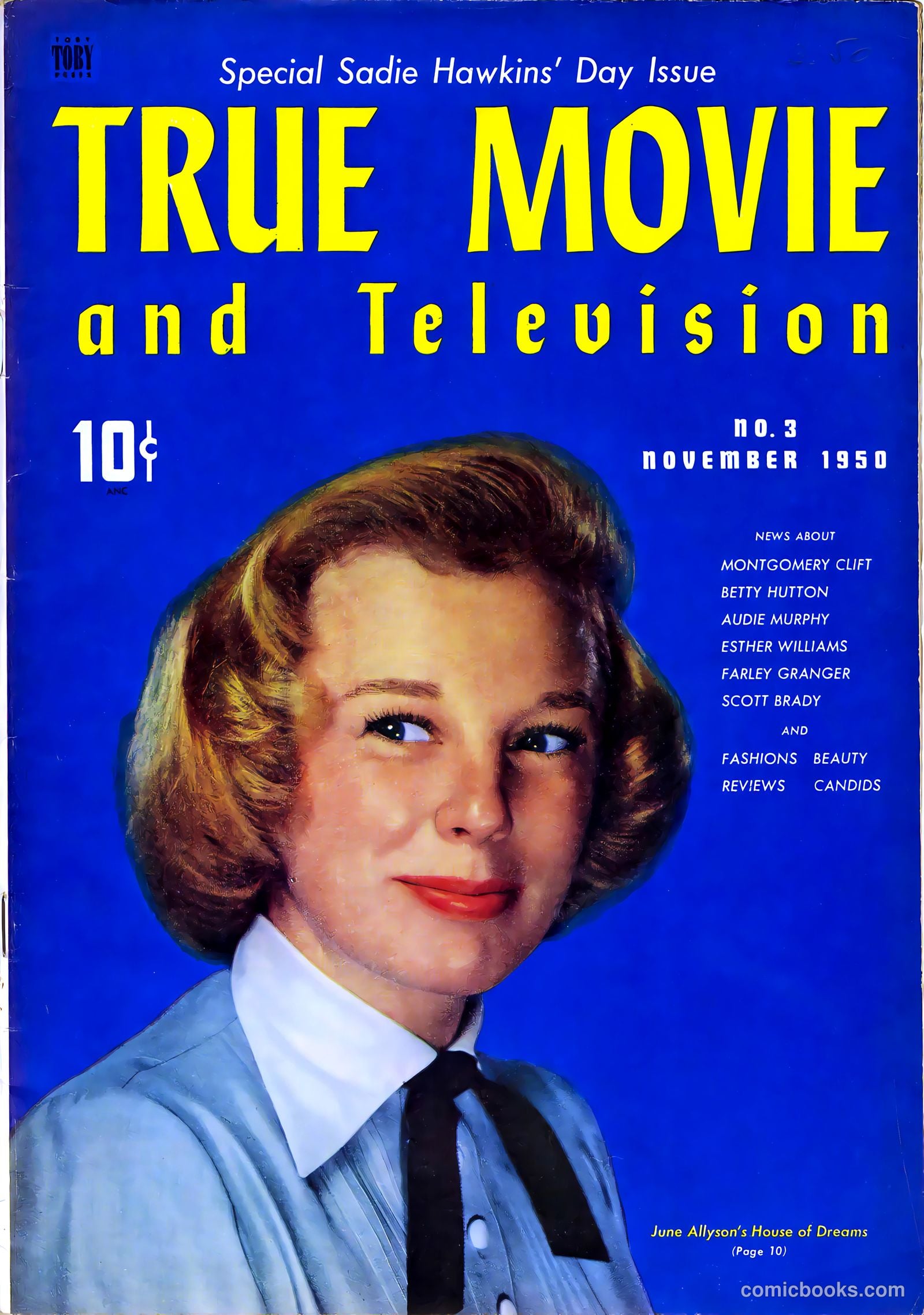 True Movie and Television #3 cover