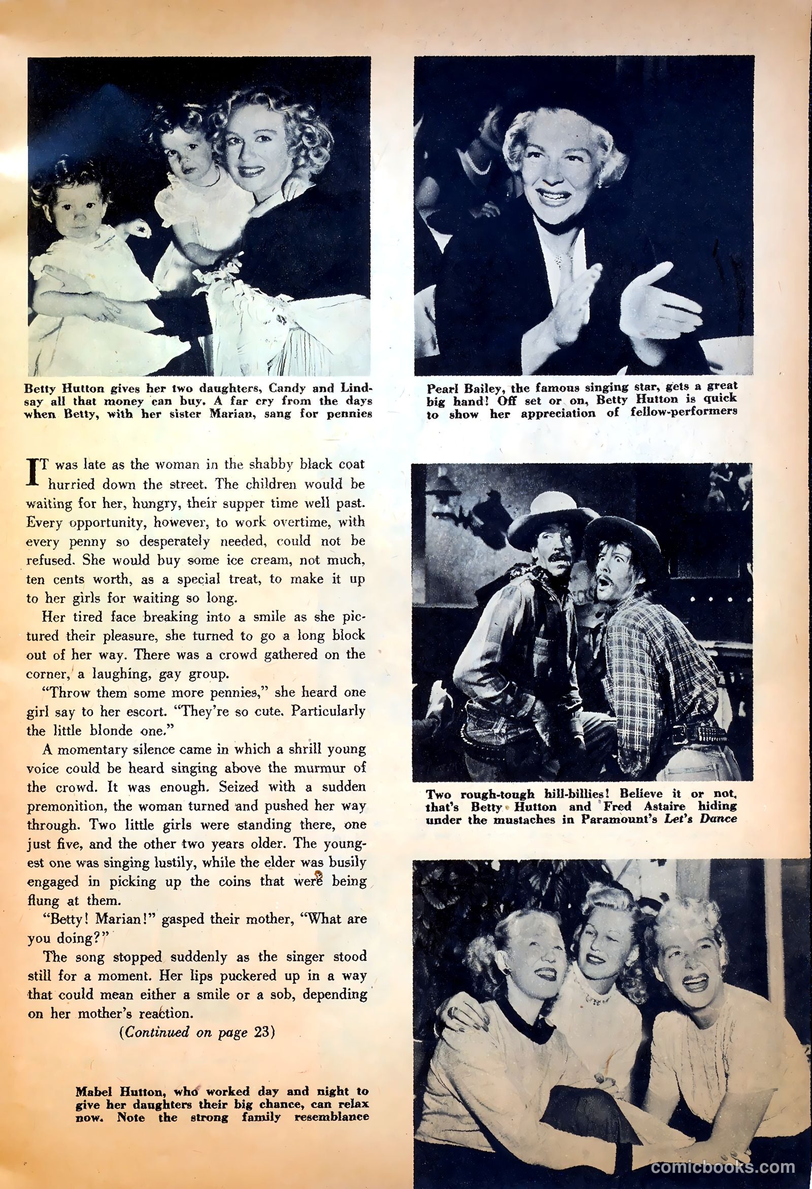 True Movie and Television #3 (1950) — page 7 of 52