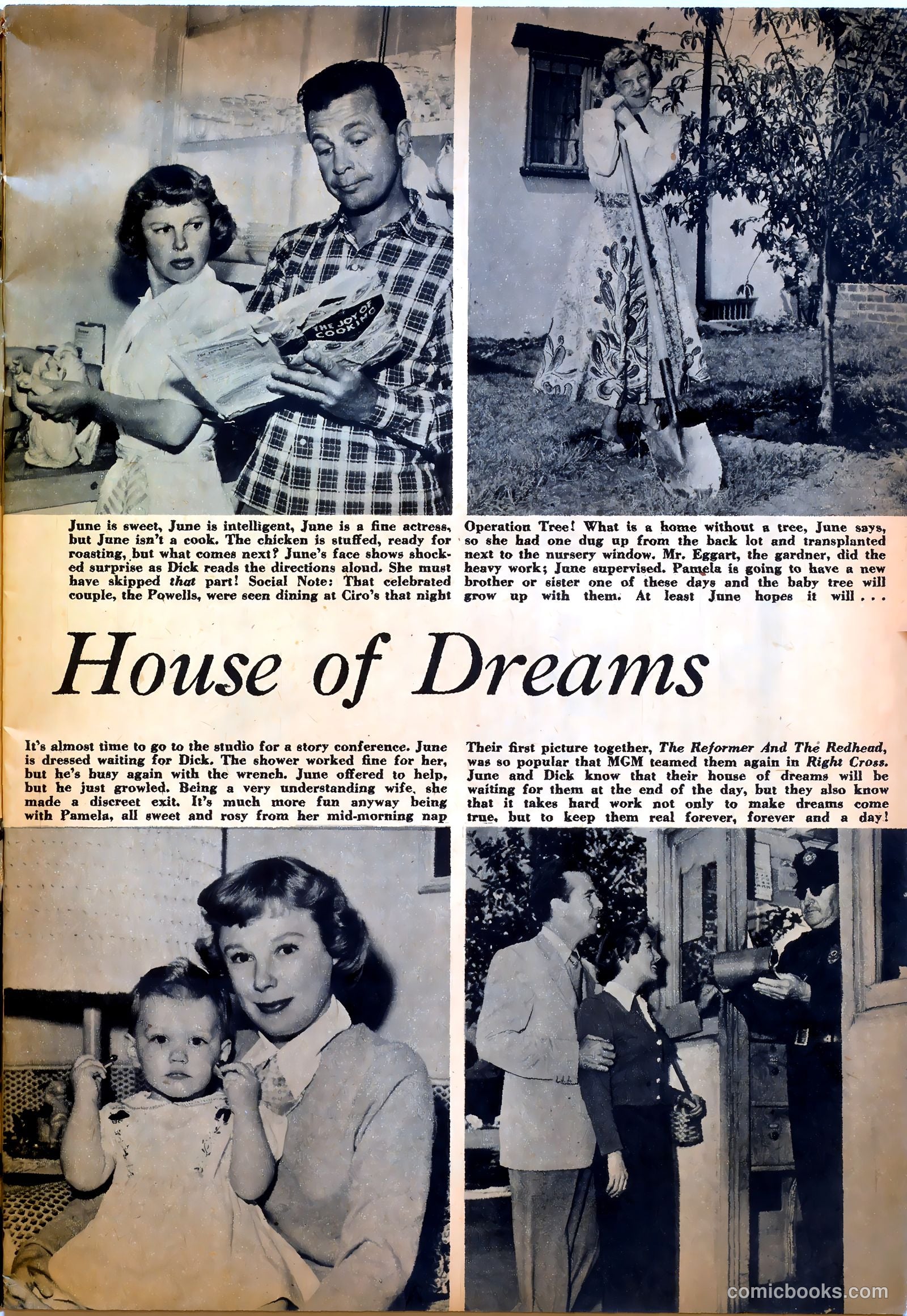 True Movie and Television #3 (1950) — page 11 of 52