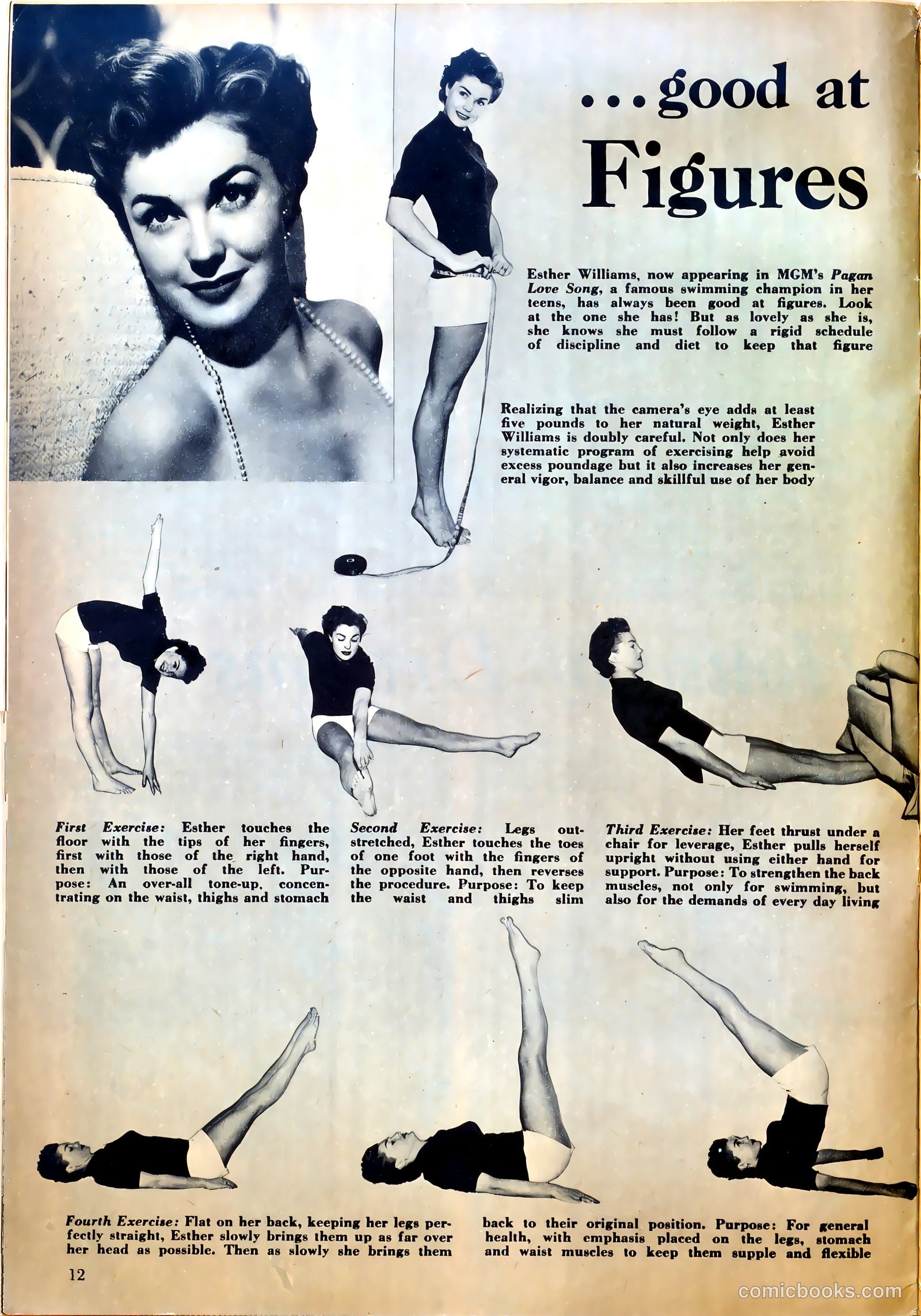 True Movie and Television #3 (1950) — page 12 of 52