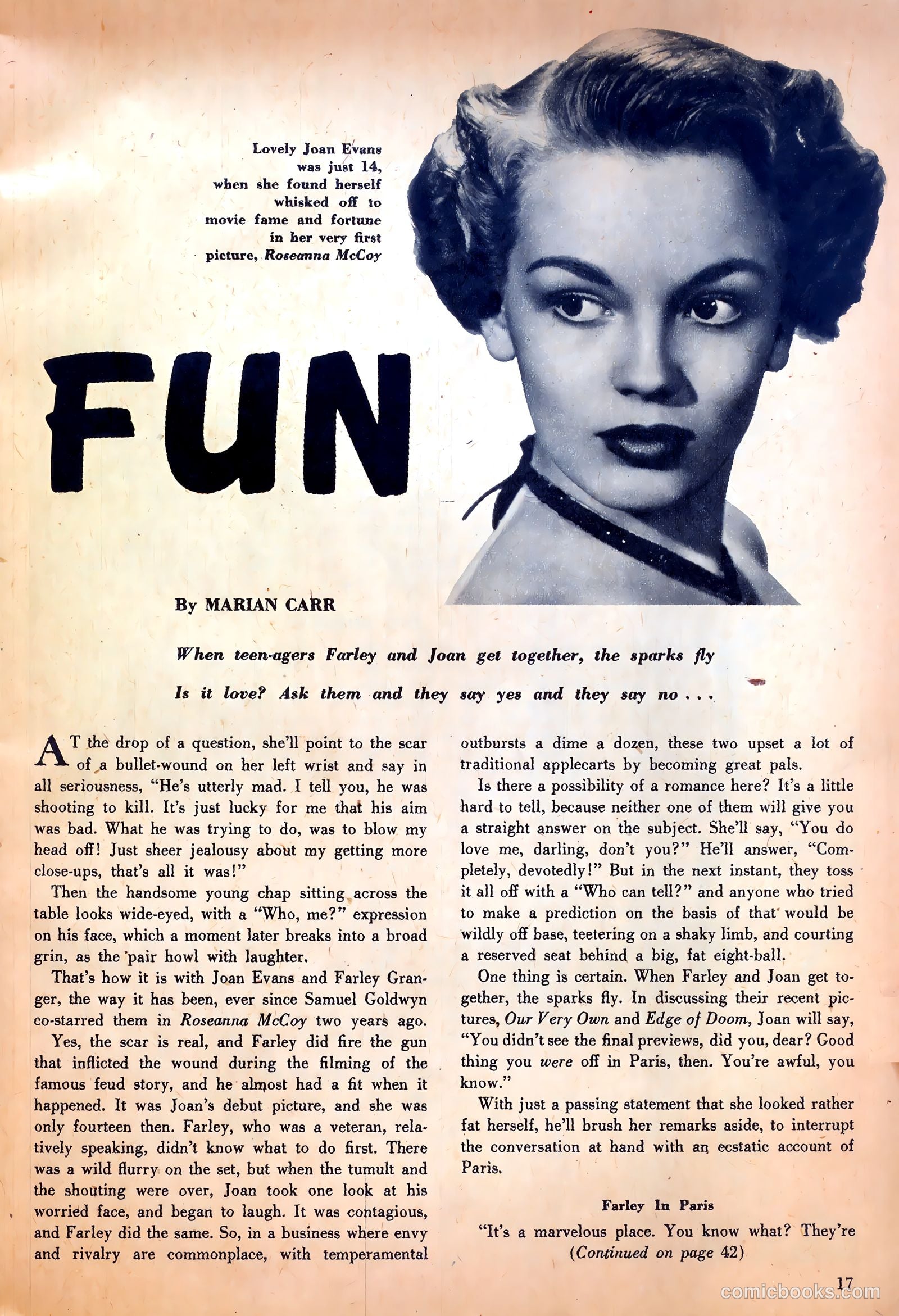 True Movie and Television #3 (1950) — page 17 of 52