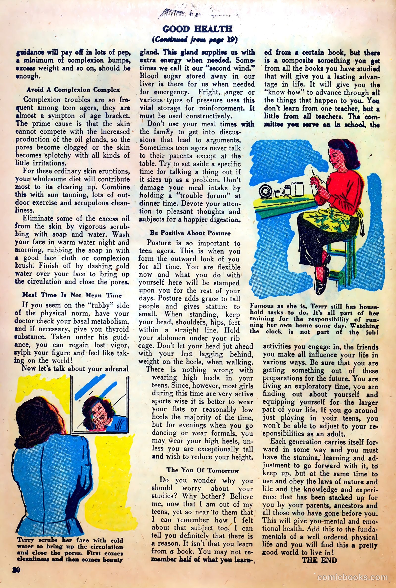 True Movie and Television #3 (1950) — page 20 of 52