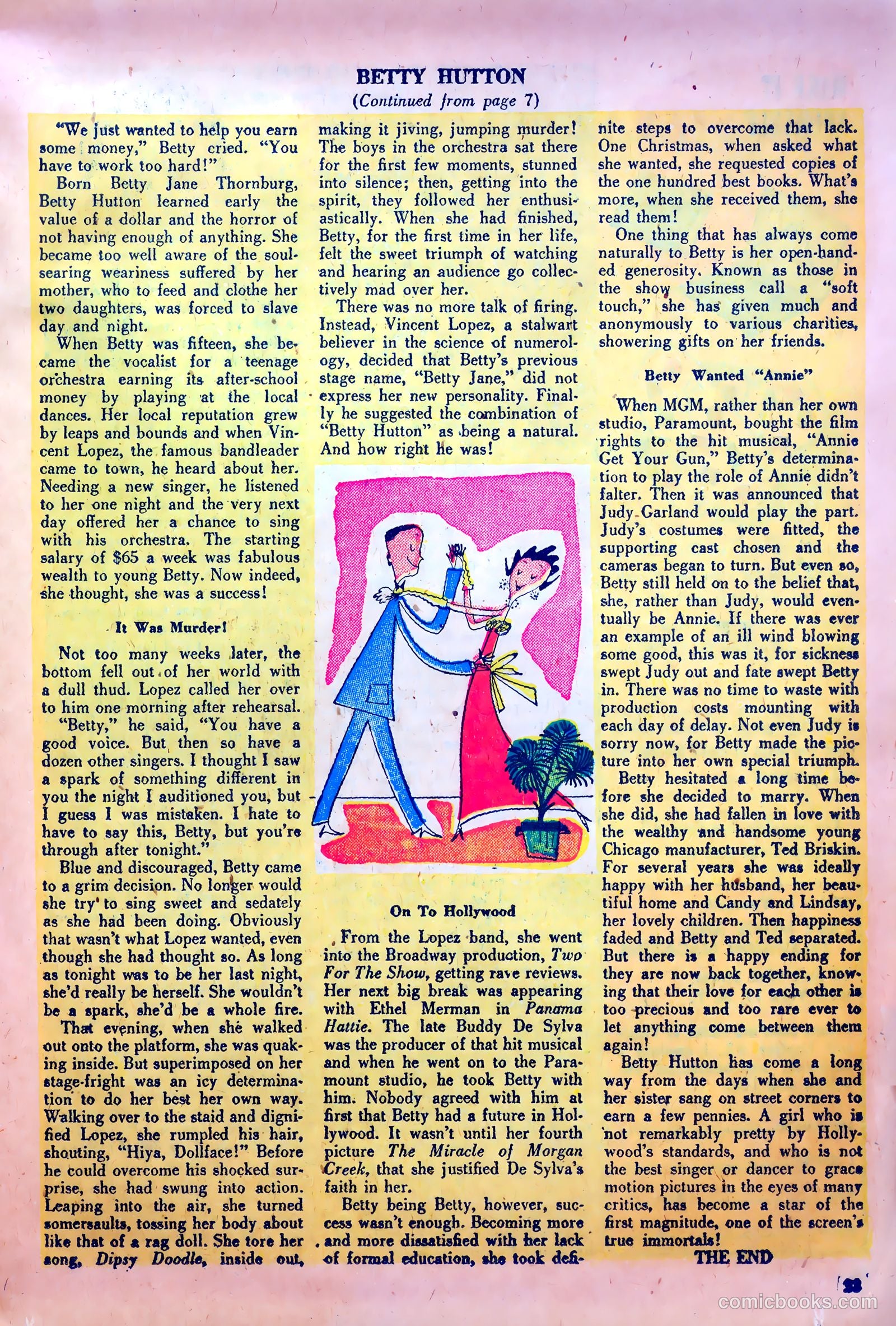 True Movie and Television #3 (1950) — page 23 of 52