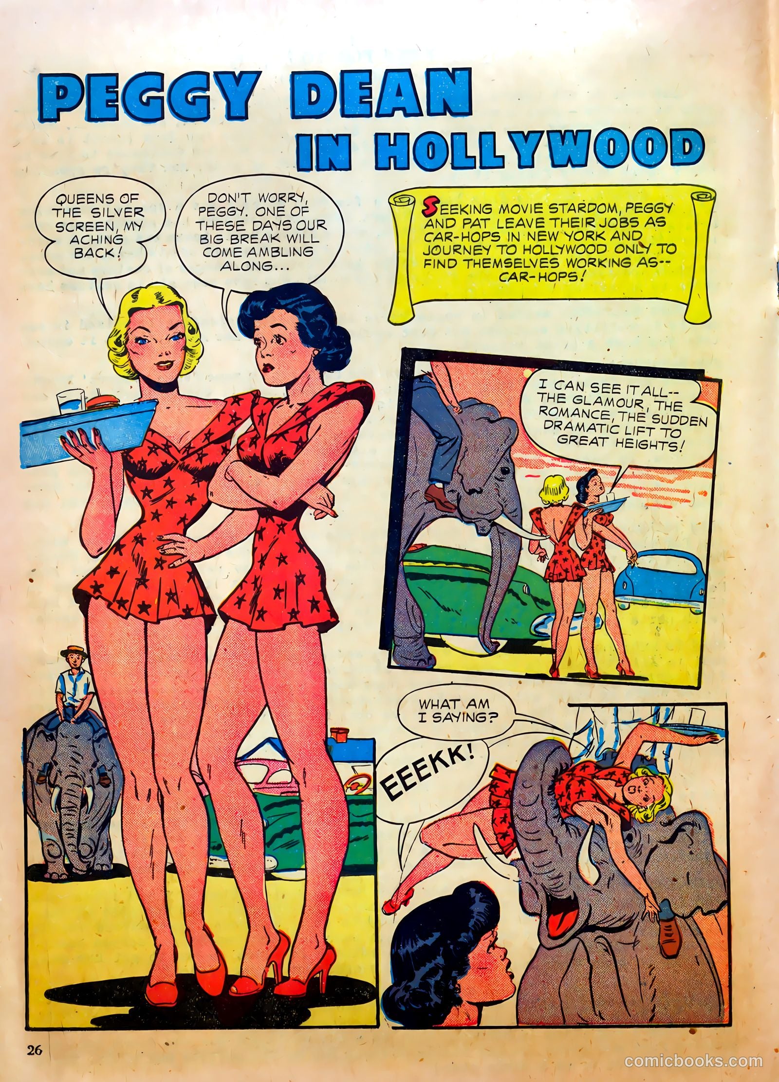 True Movie and Television #3 (1950) — page 26 of 52