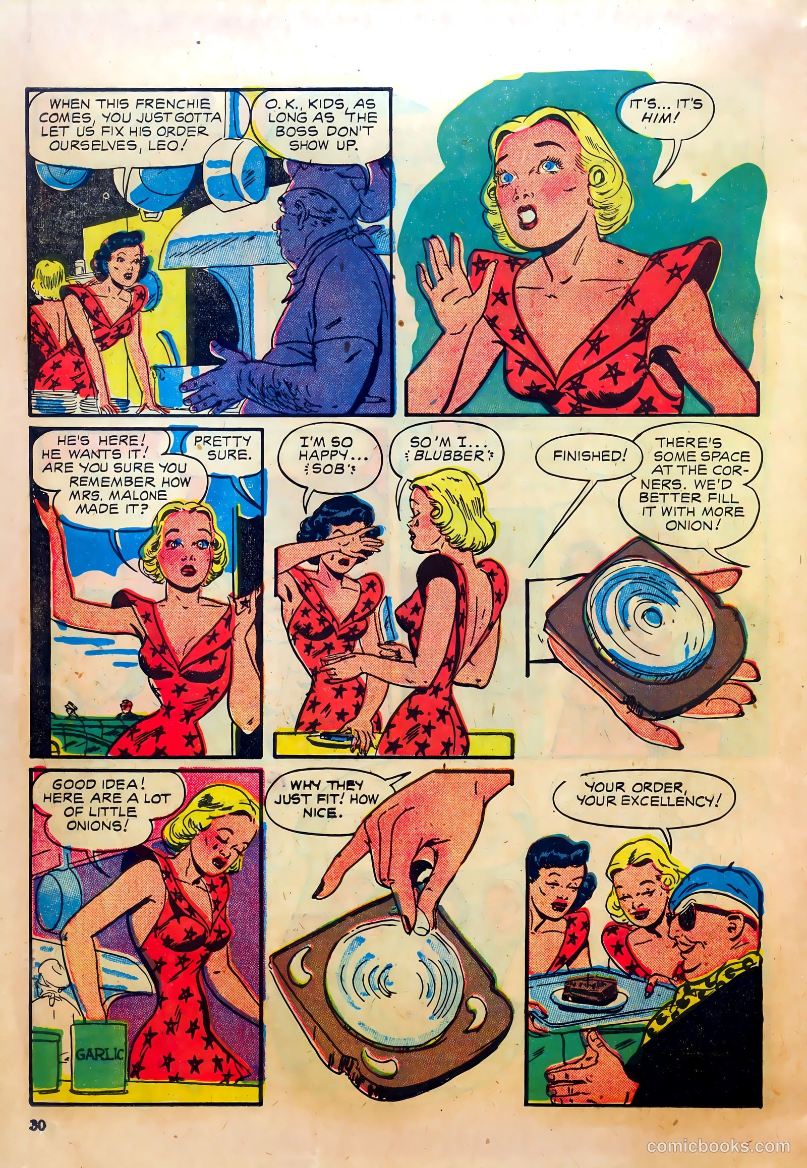 True Movie and Television #3 (1950) — page 30 of 52