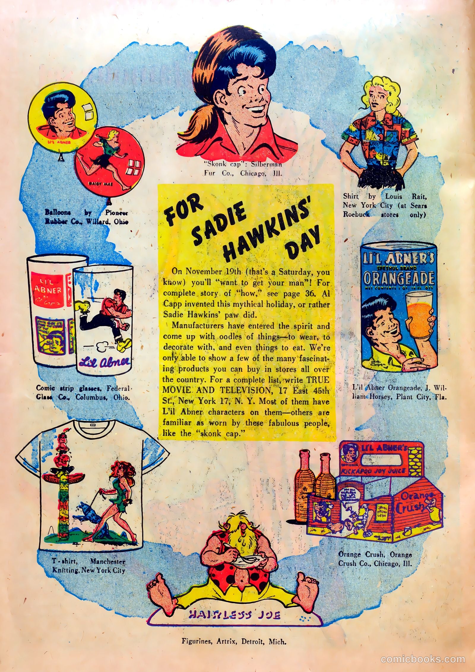 True Movie and Television #3 (1950) — page 34 of 52