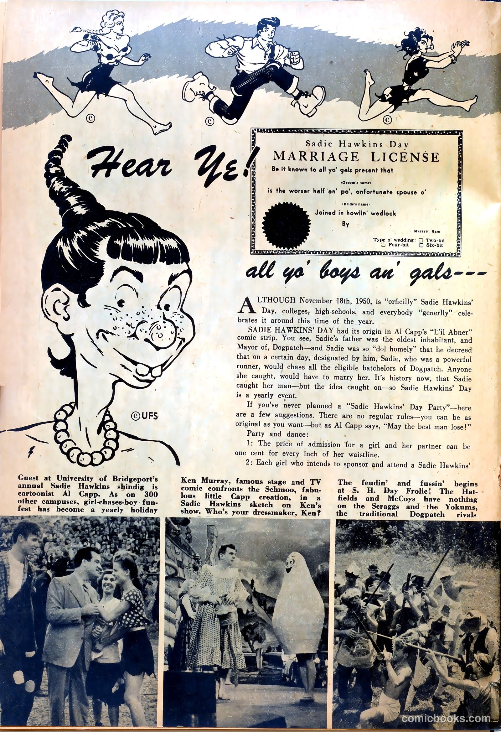 True Movie and Television #3 (1950) — page 36 of 52