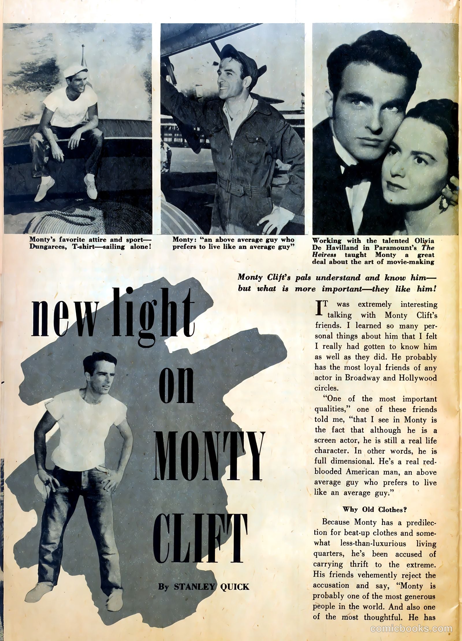 True Movie and Television #3 (1950) — page 38 of 52