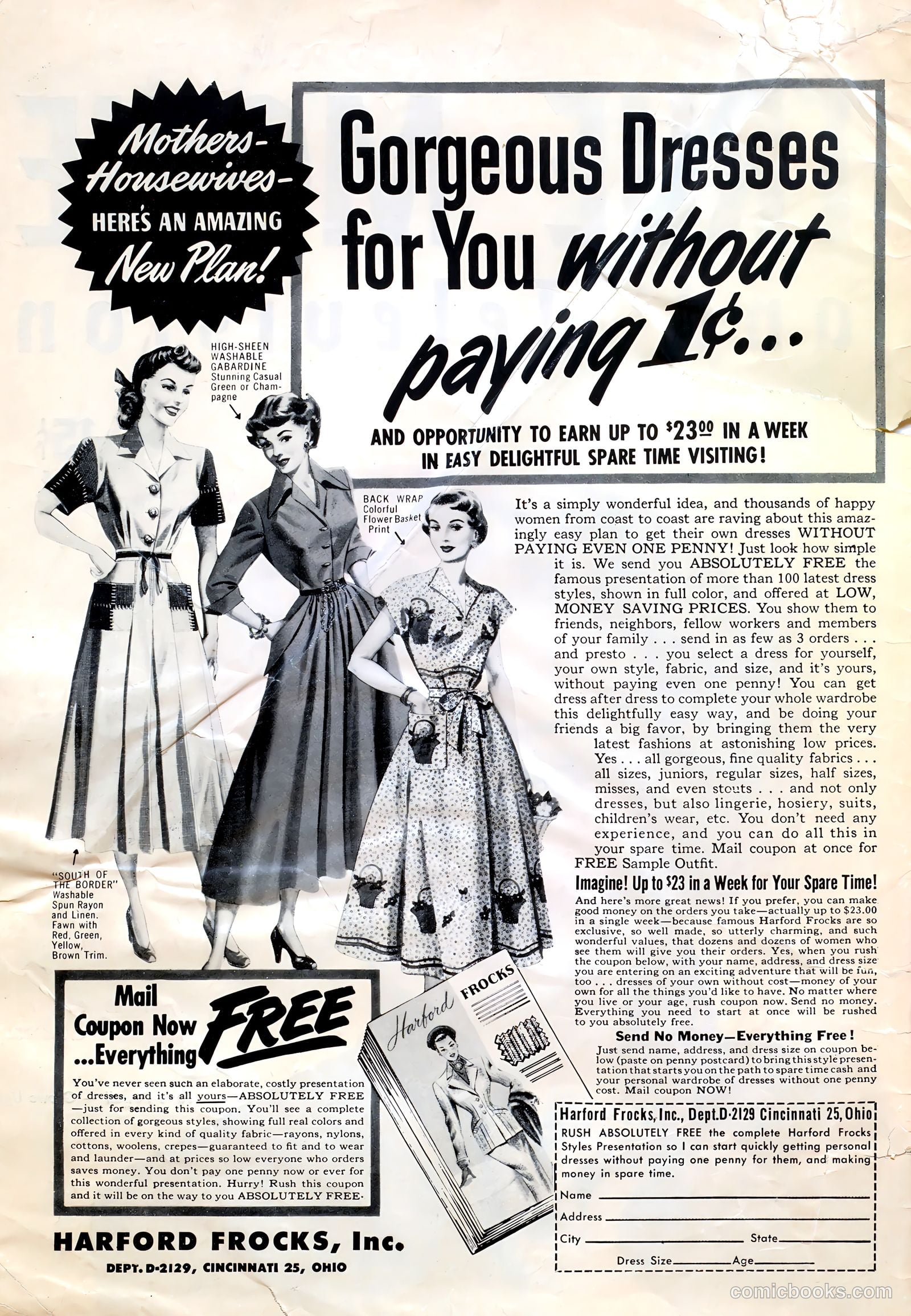 True Movie and Television #4 (1951) — page 2 of 52