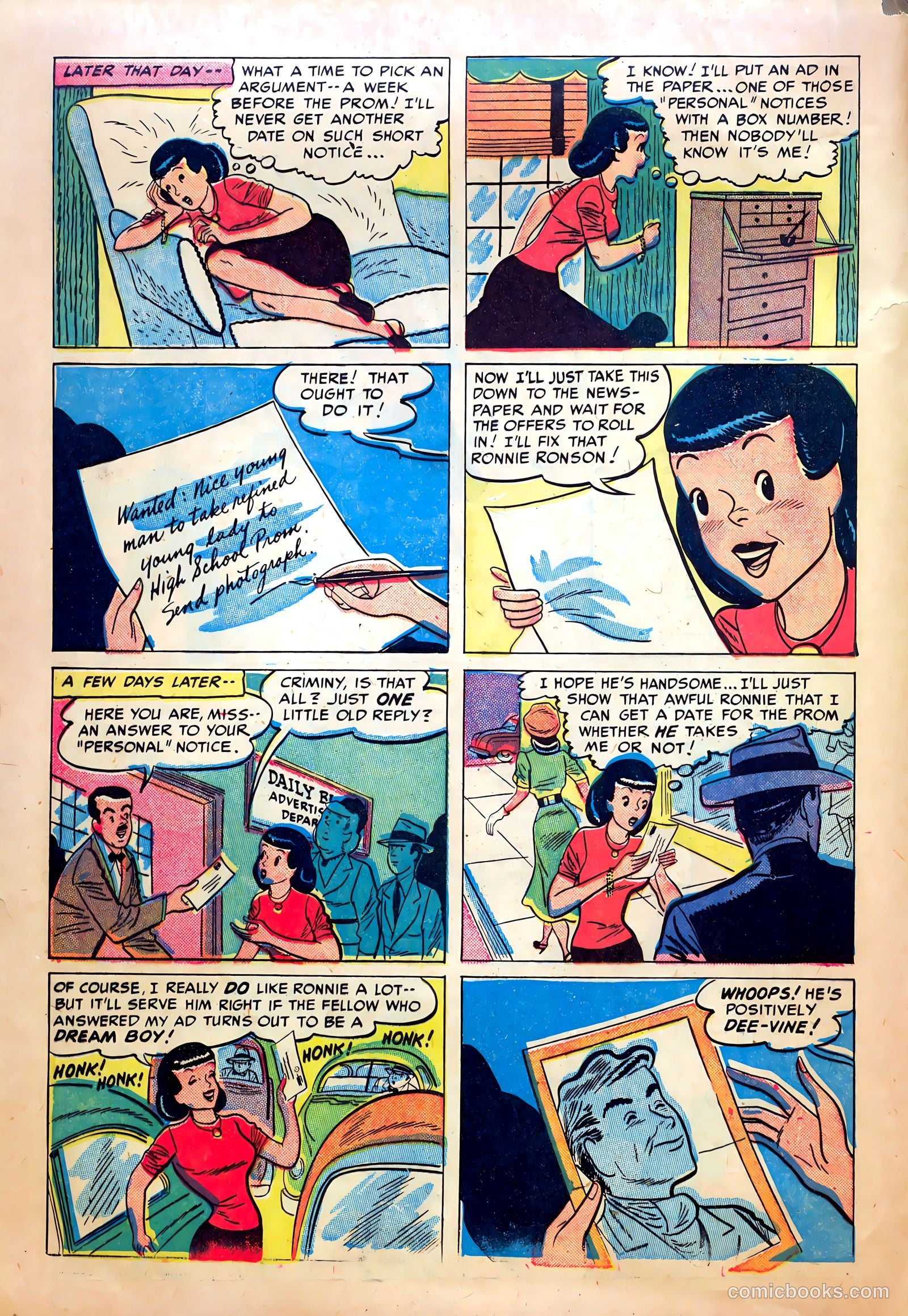 True Movie and Television #4 (1951) — page 20 of 52