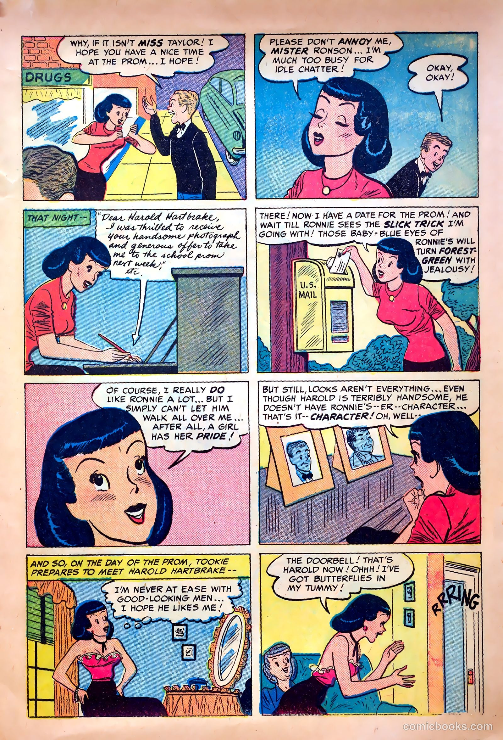 True Movie and Television #4 (1951) — page 21 of 52