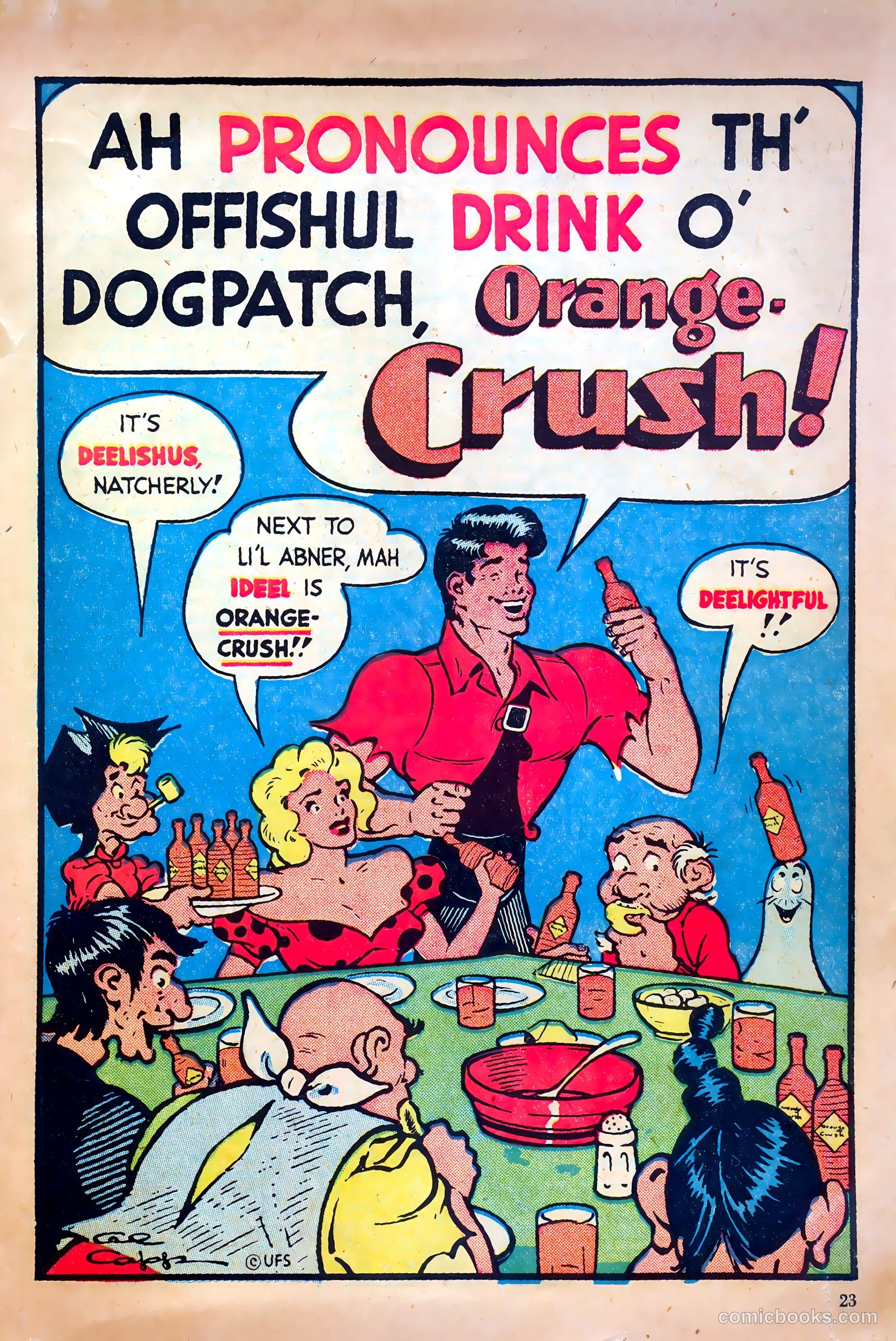 True Movie and Television #4 (1951) — page 23 of 52