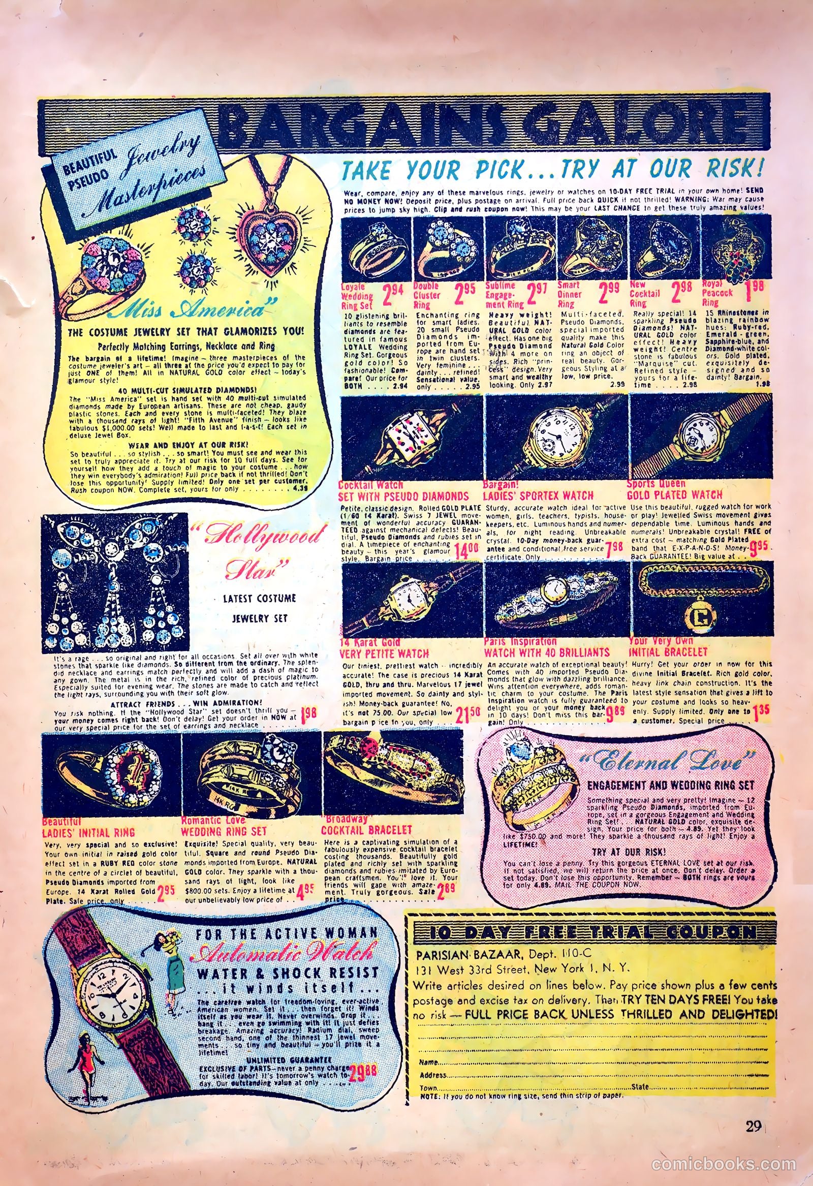 True Movie and Television #4 (1951) — page 29 of 52