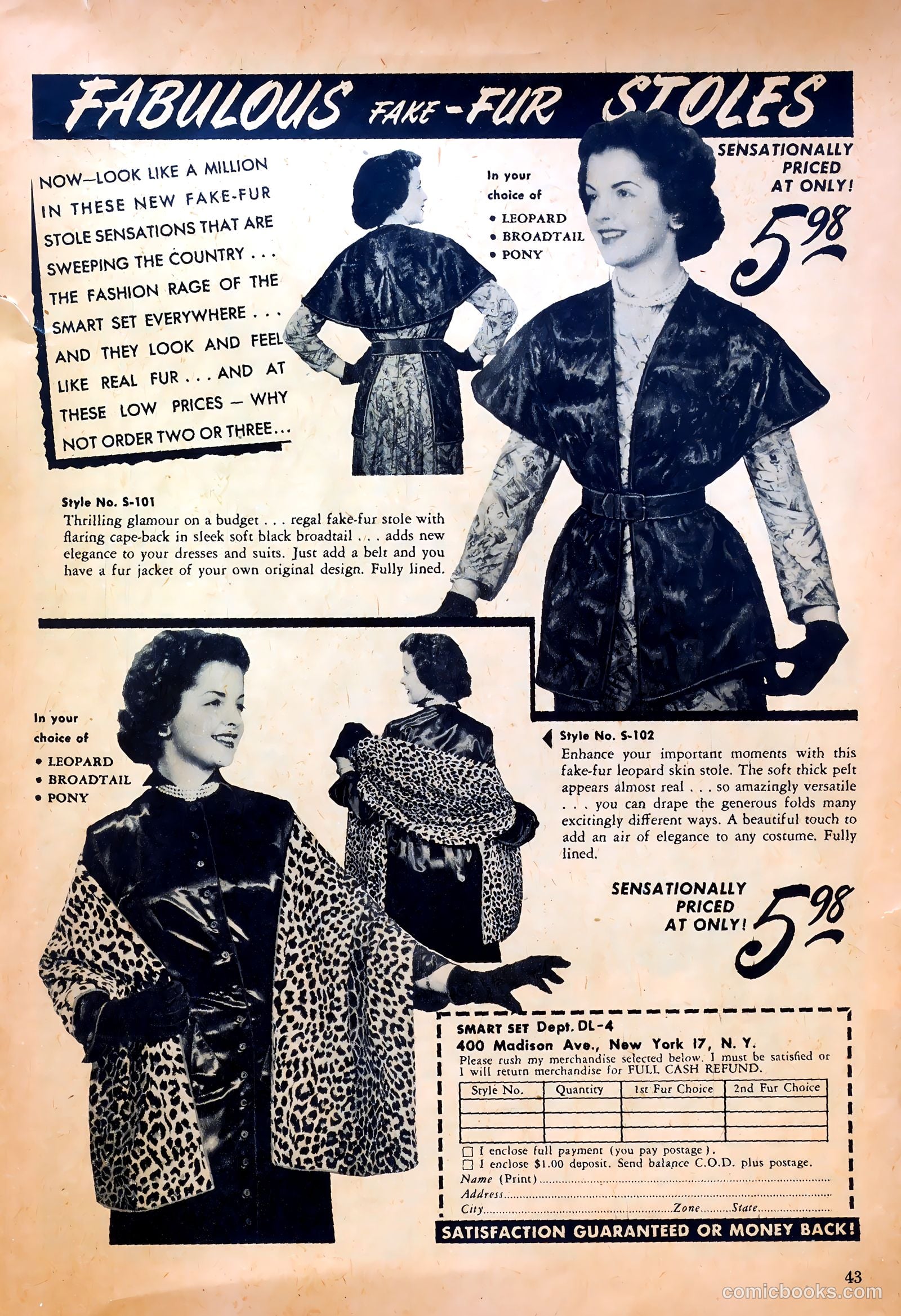 True Movie and Television #4 (1951) — page 43 of 52