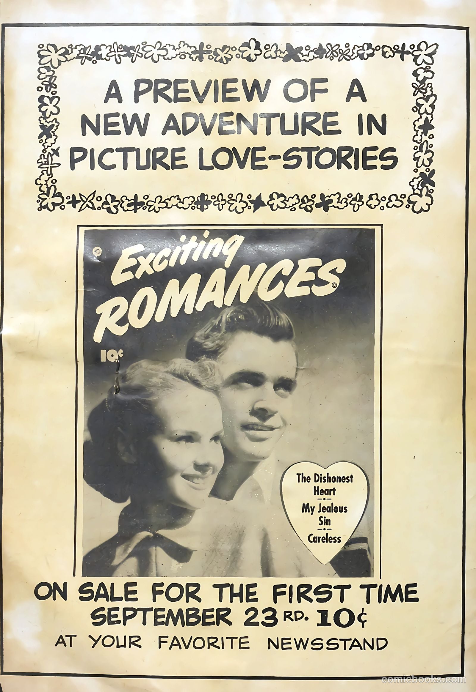 True Stories of Romance #1 (1949) — page 2 of 36
