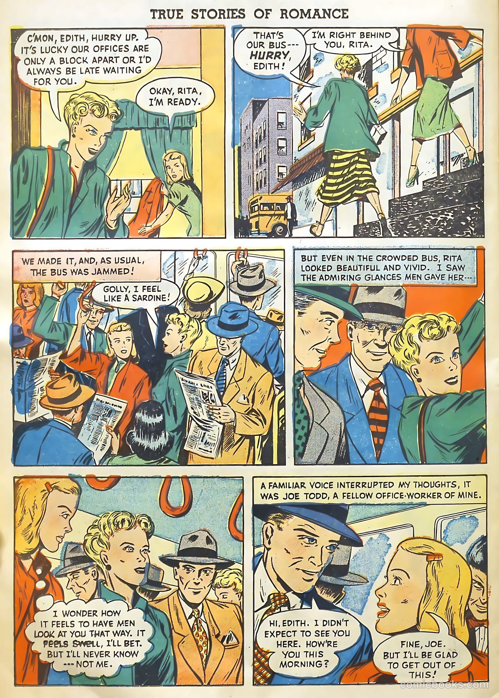 True Stories of Romance #1 (1949) — page 26 of 36