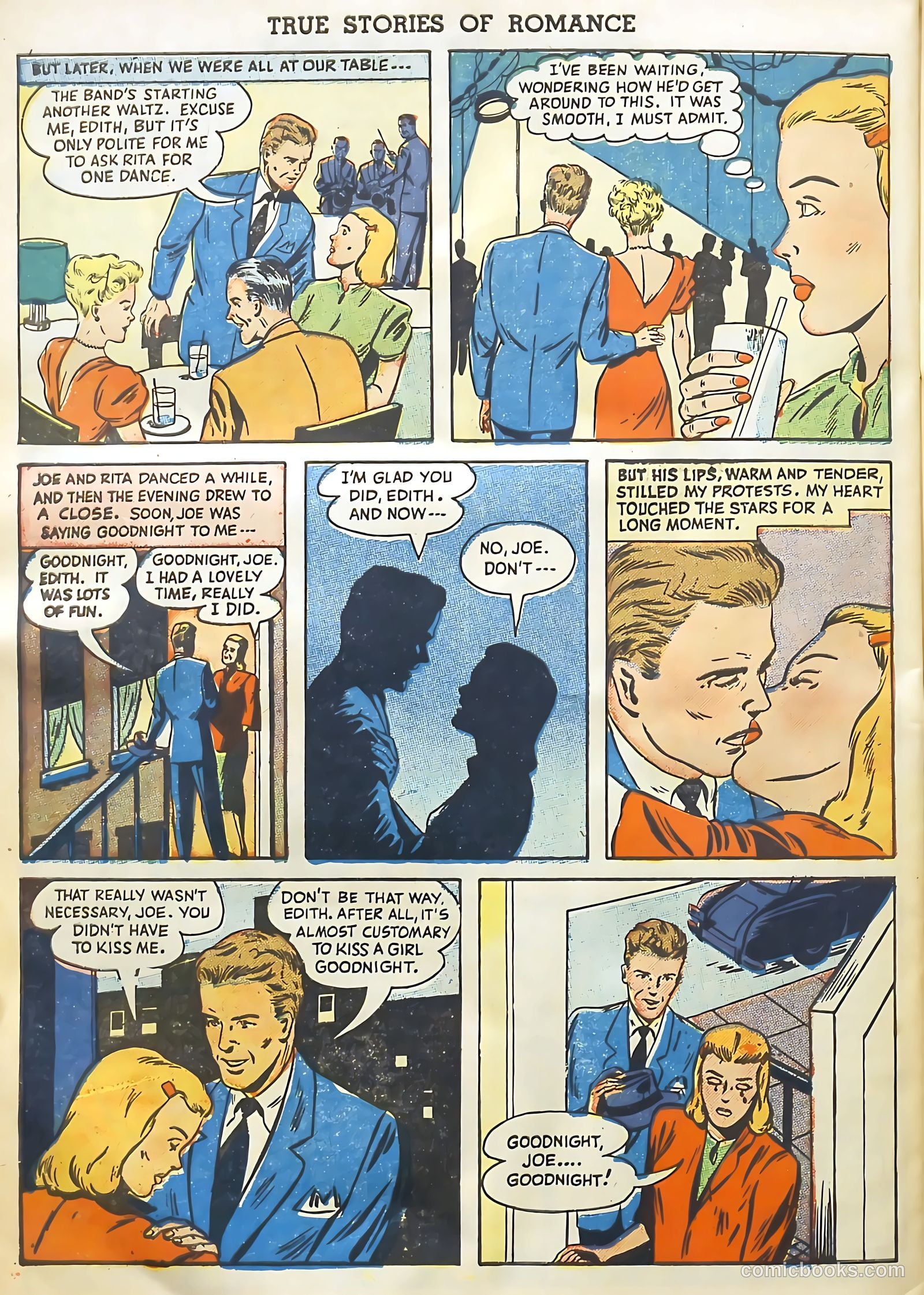 True Stories of Romance #1 (1949) — page 30 of 36