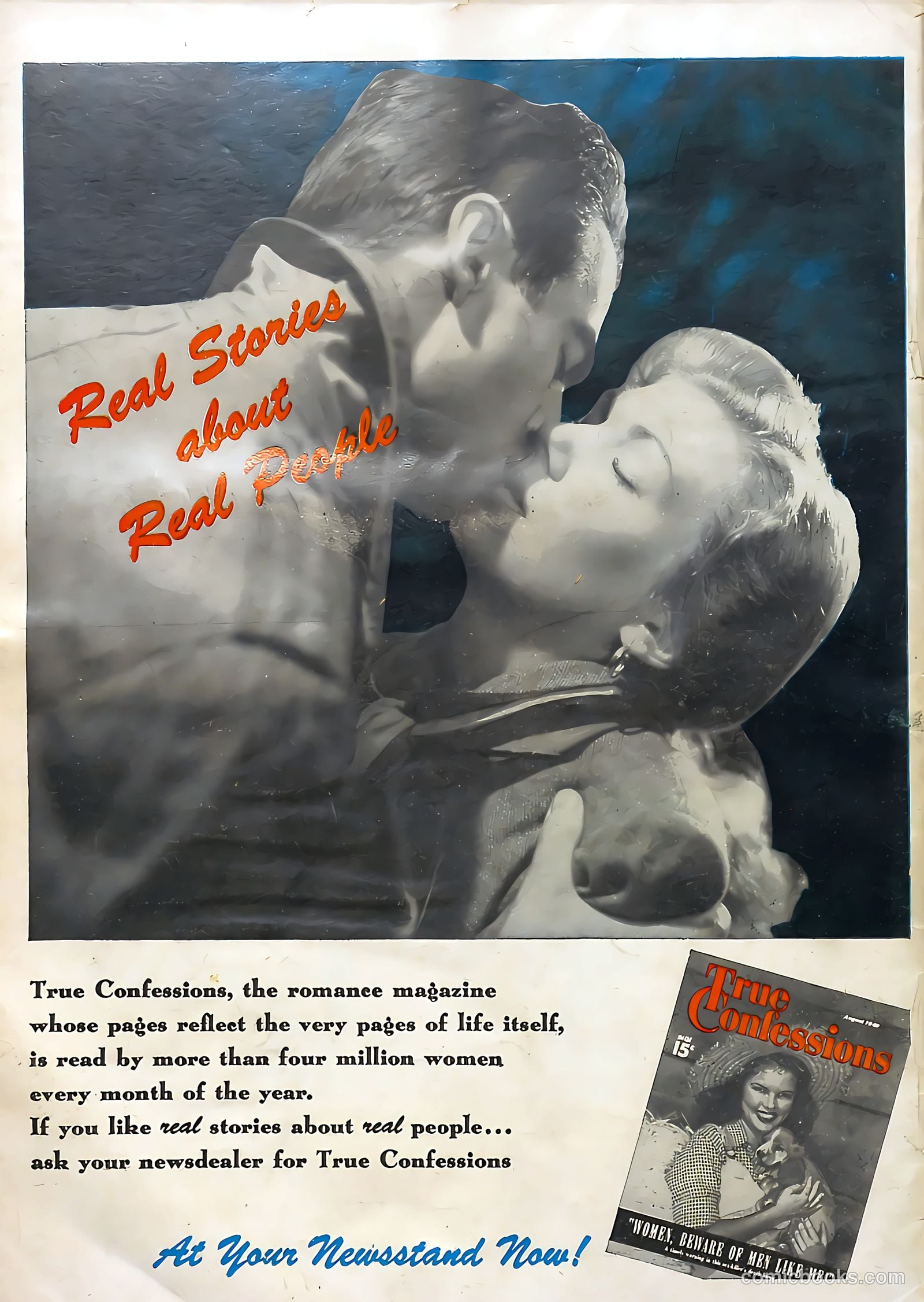 True Stories of Romance #1 (1949) — page 36 of 36