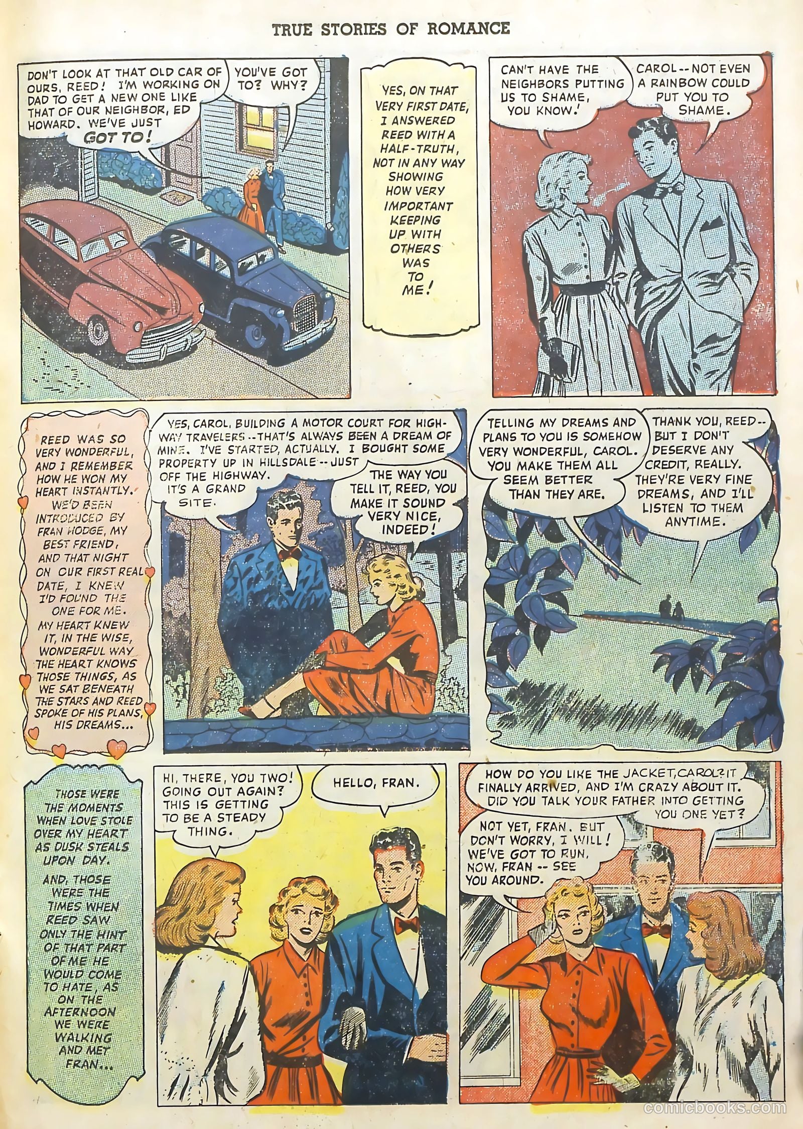 True Stories of Romance #2 (1950) — page 15 of 36