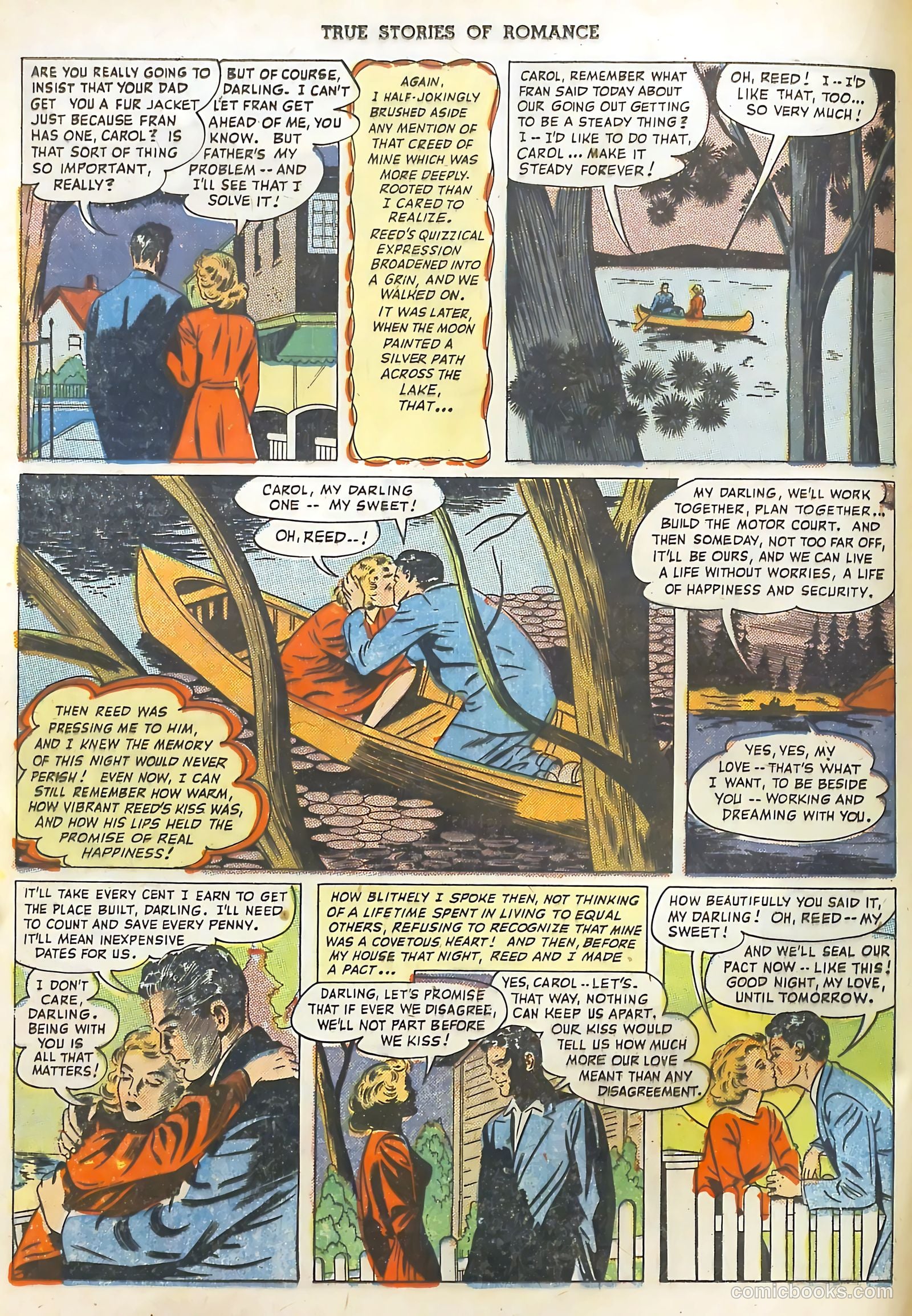 True Stories of Romance #2 (1950) — page 16 of 36