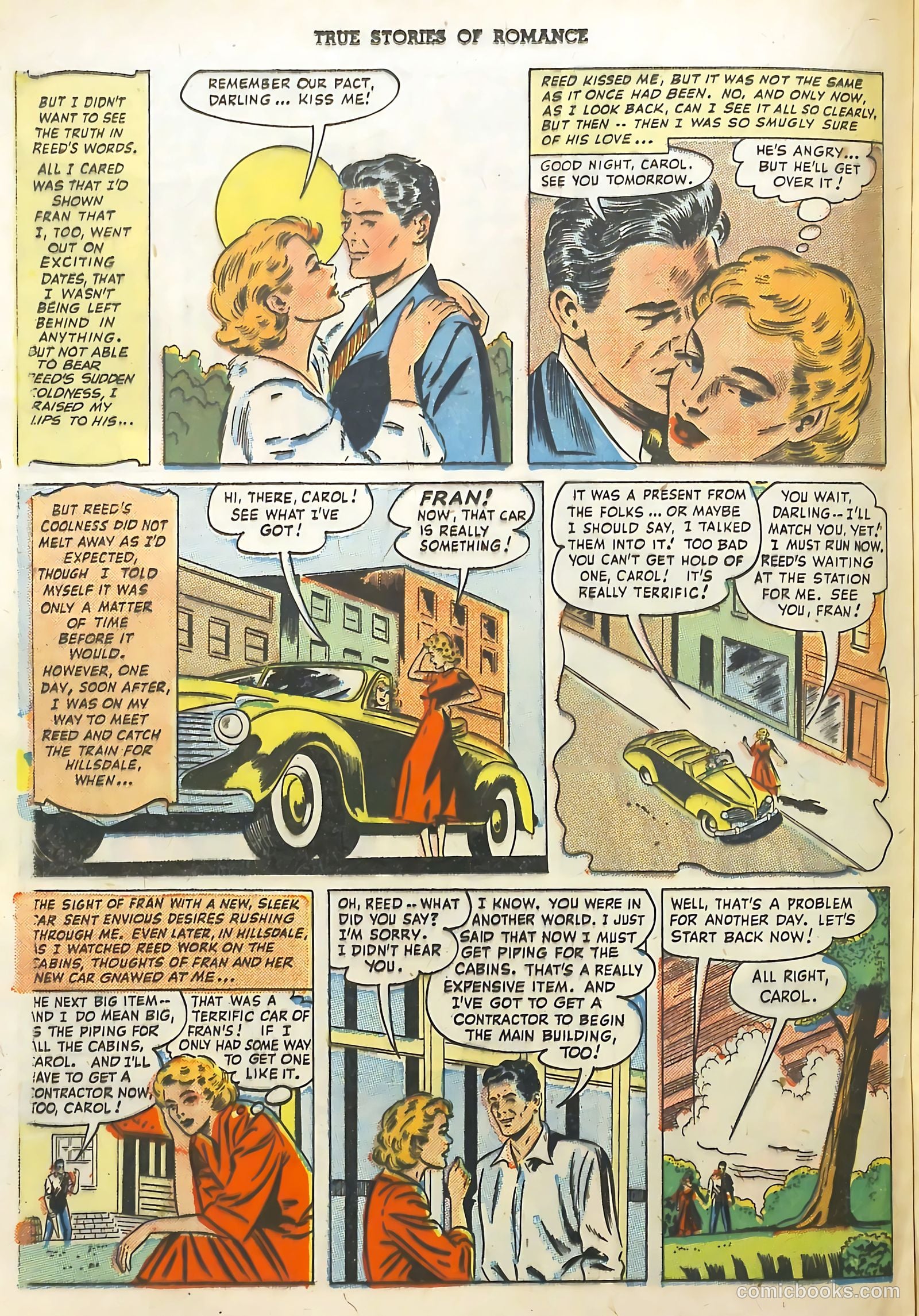 True Stories of Romance #2 (1950) — page 20 of 36