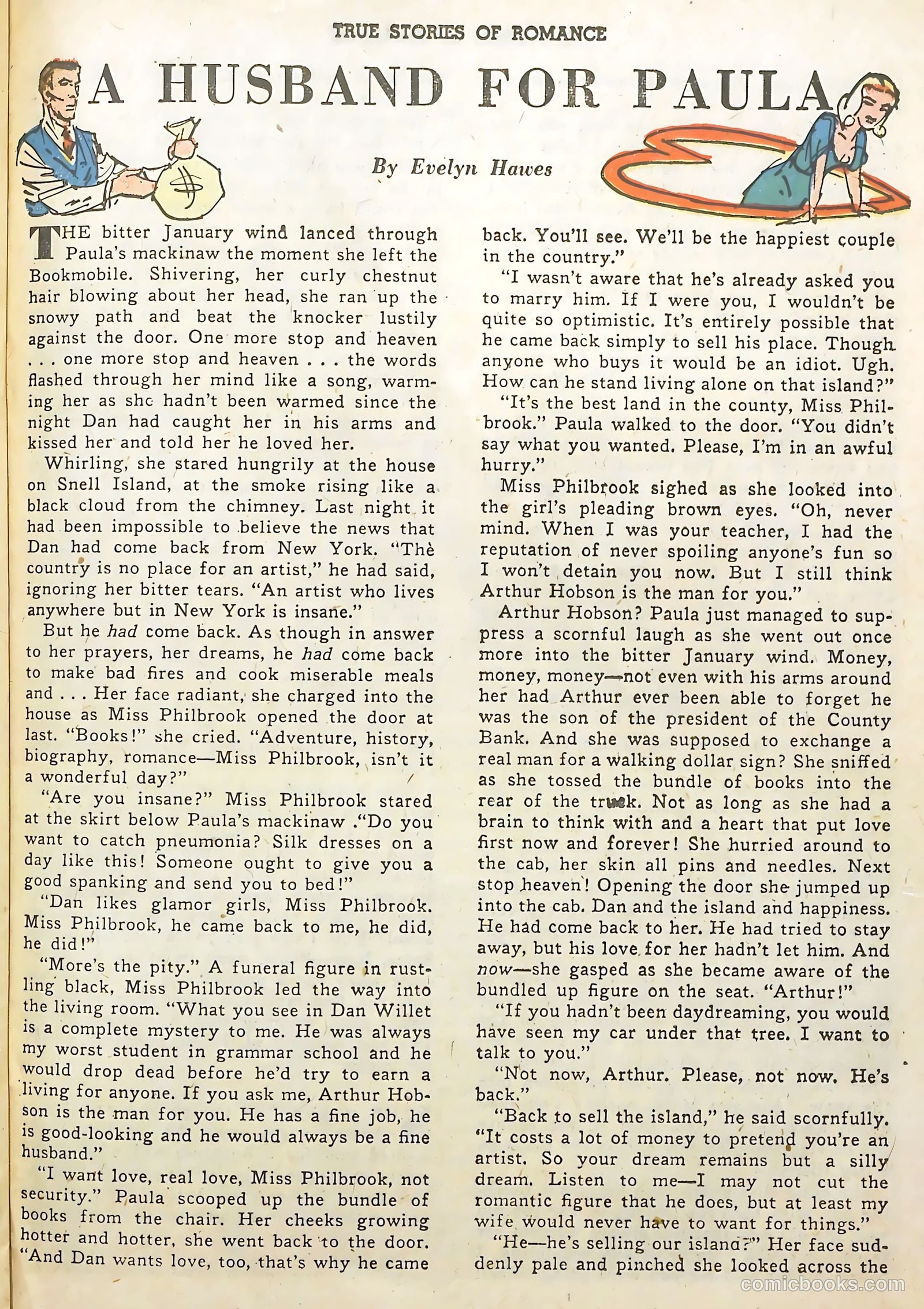 True Stories of Romance #2 (1950) — page 23 of 36