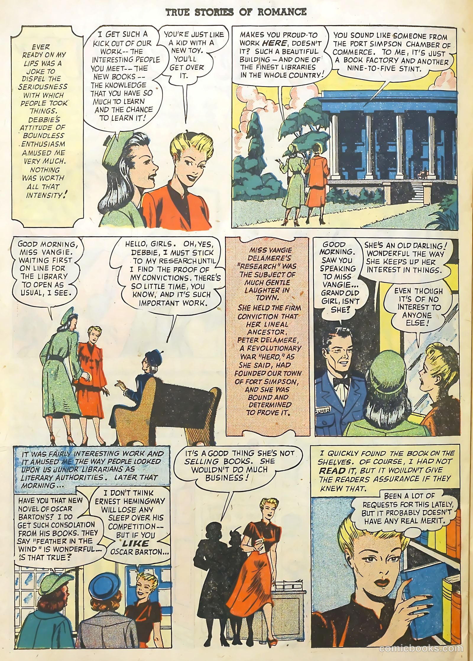 True Stories of Romance #2 (1950) — page 26 of 36