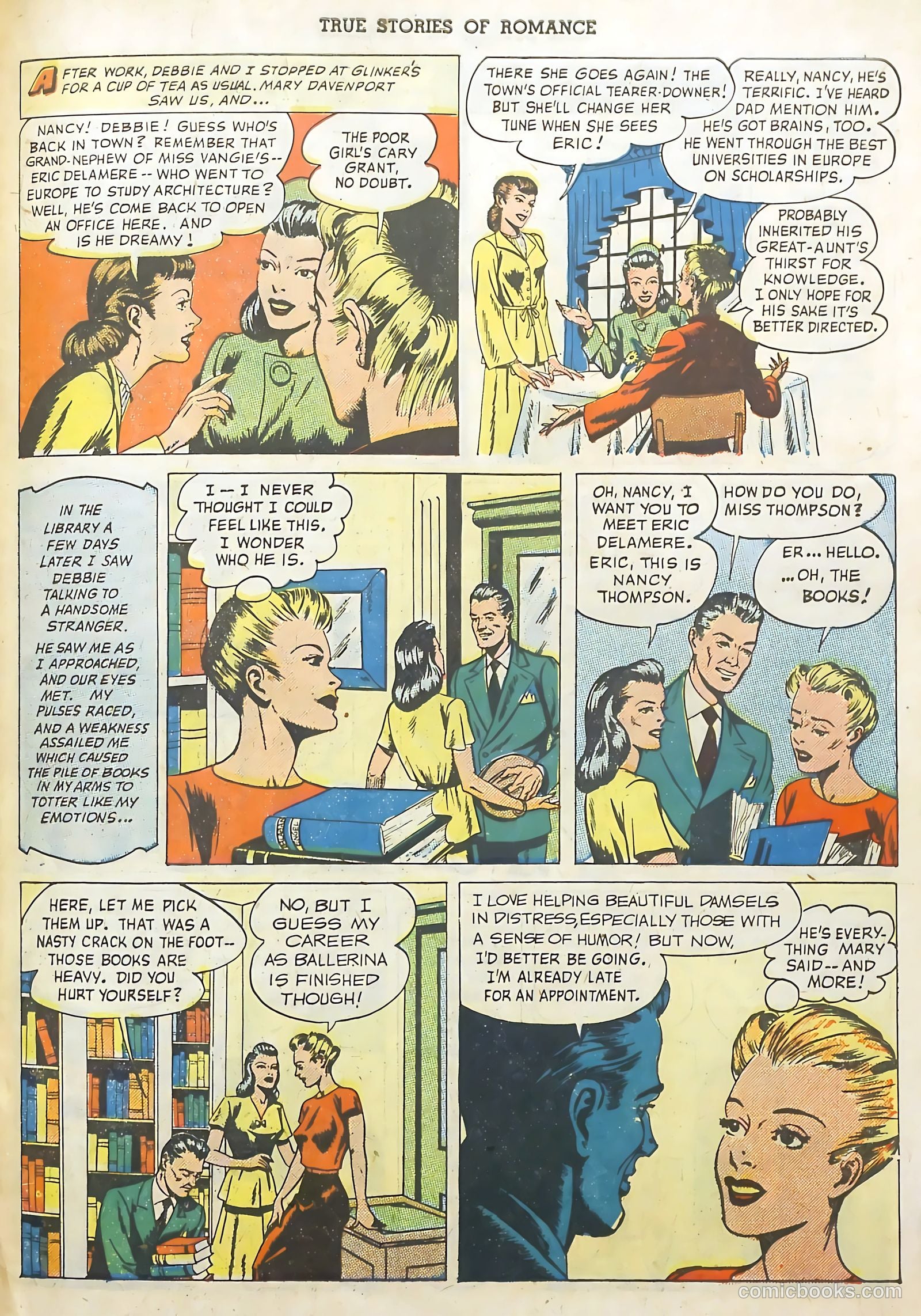 True Stories of Romance #2 (1950) — page 27 of 36