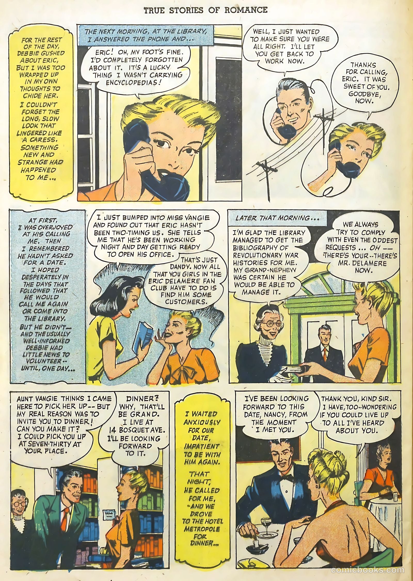 True Stories of Romance #2 (1950) — page 28 of 36