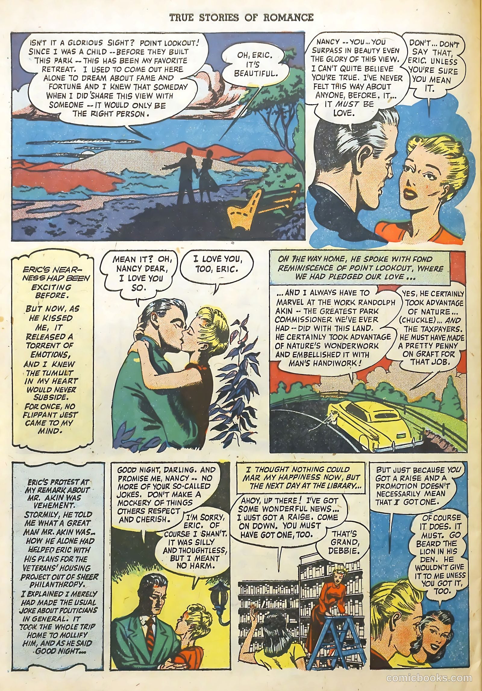 True Stories of Romance #2 (1950) — page 30 of 36