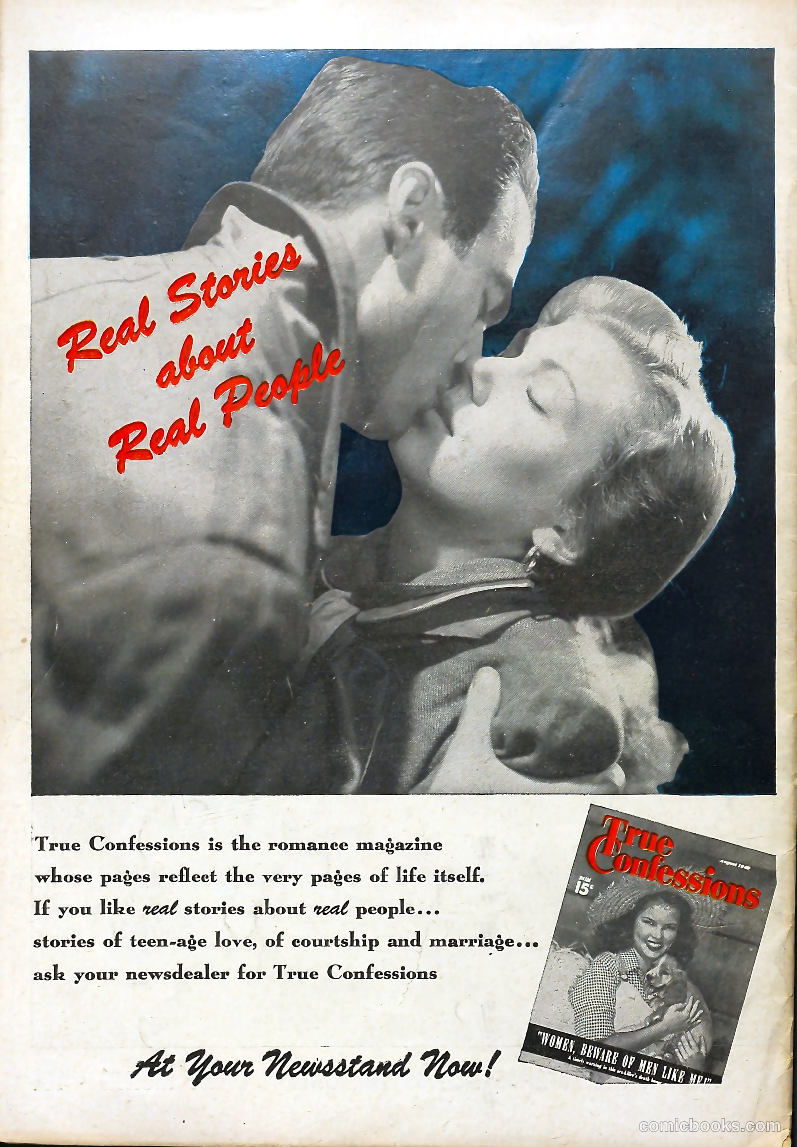 True Stories of Romance #2 (1950) — page 36 of 36
