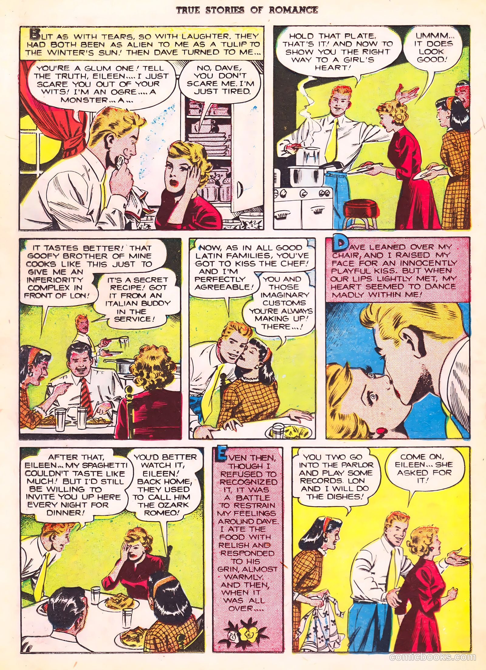 True Stories of Romance #3 (1950) — page 5 of 34