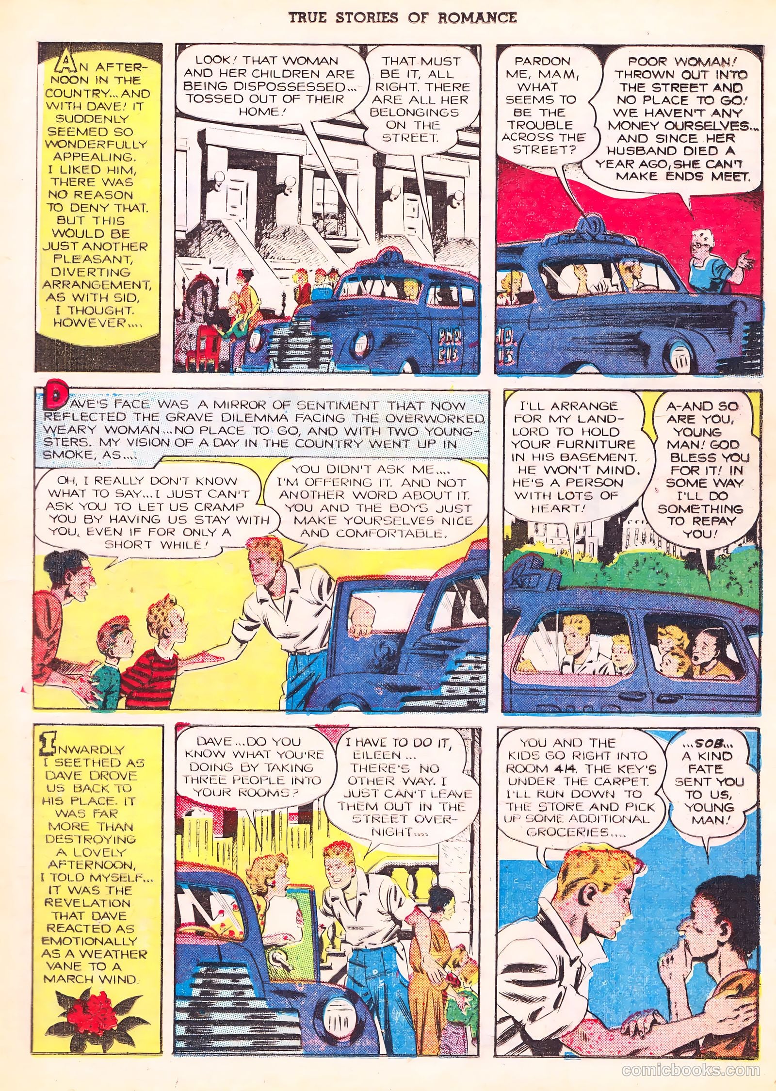 True Stories of Romance #3 (1950) — page 8 of 34