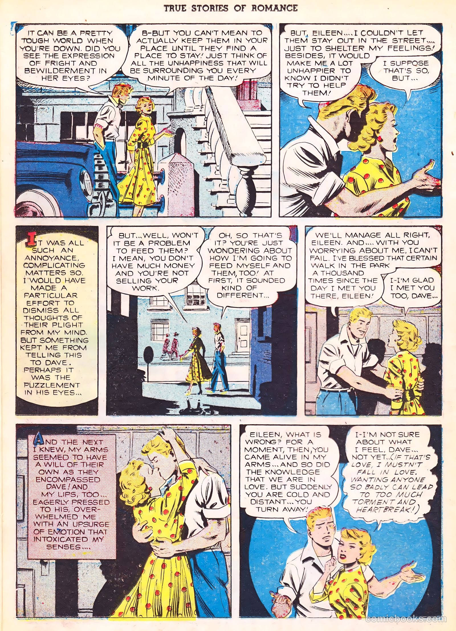 True Stories of Romance #3 (1950) — page 9 of 34