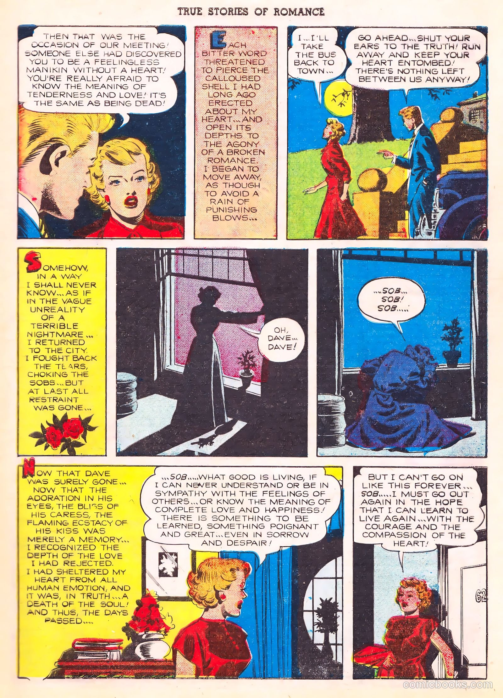 True Stories of Romance #3 (1950) — page 12 of 34