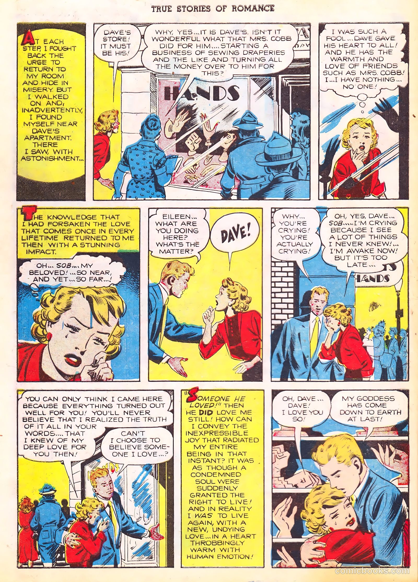 True Stories of Romance #3 (1950) — page 13 of 34