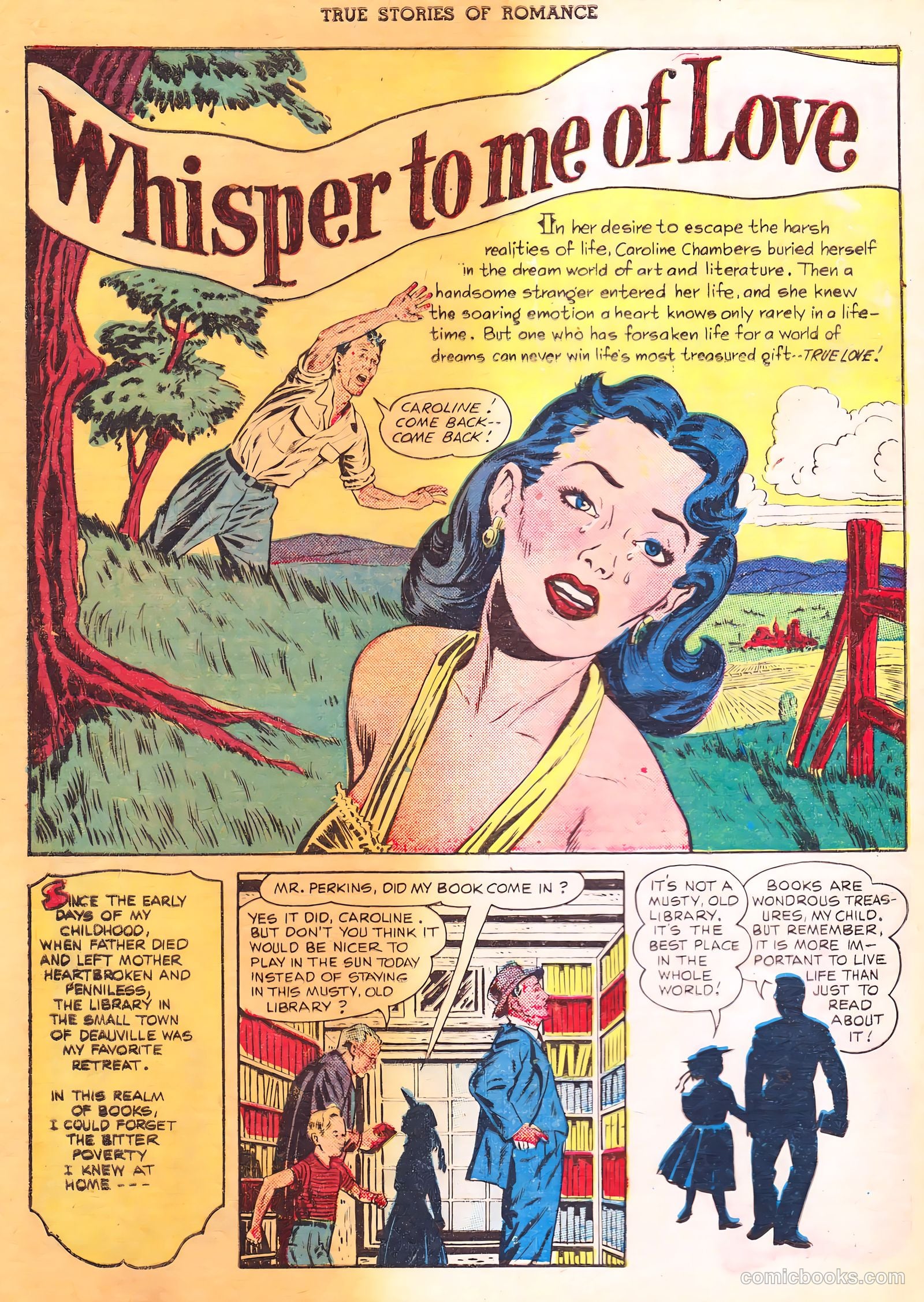 True Stories of Romance #3 (1950) — page 15 of 34