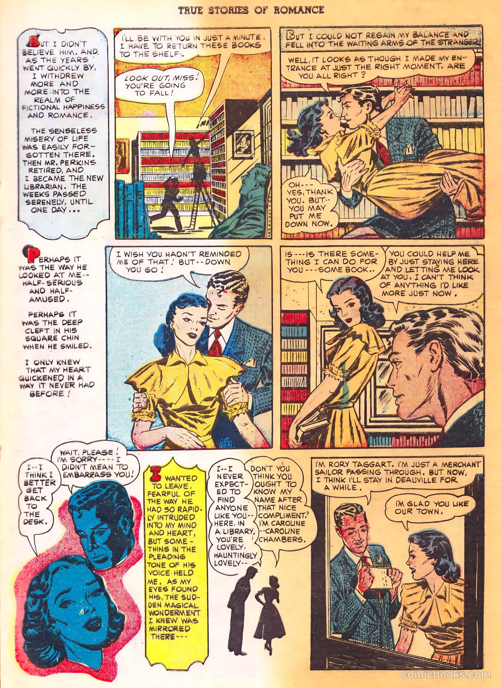 True Stories of Romance #3 (1950) — page 16 of 34