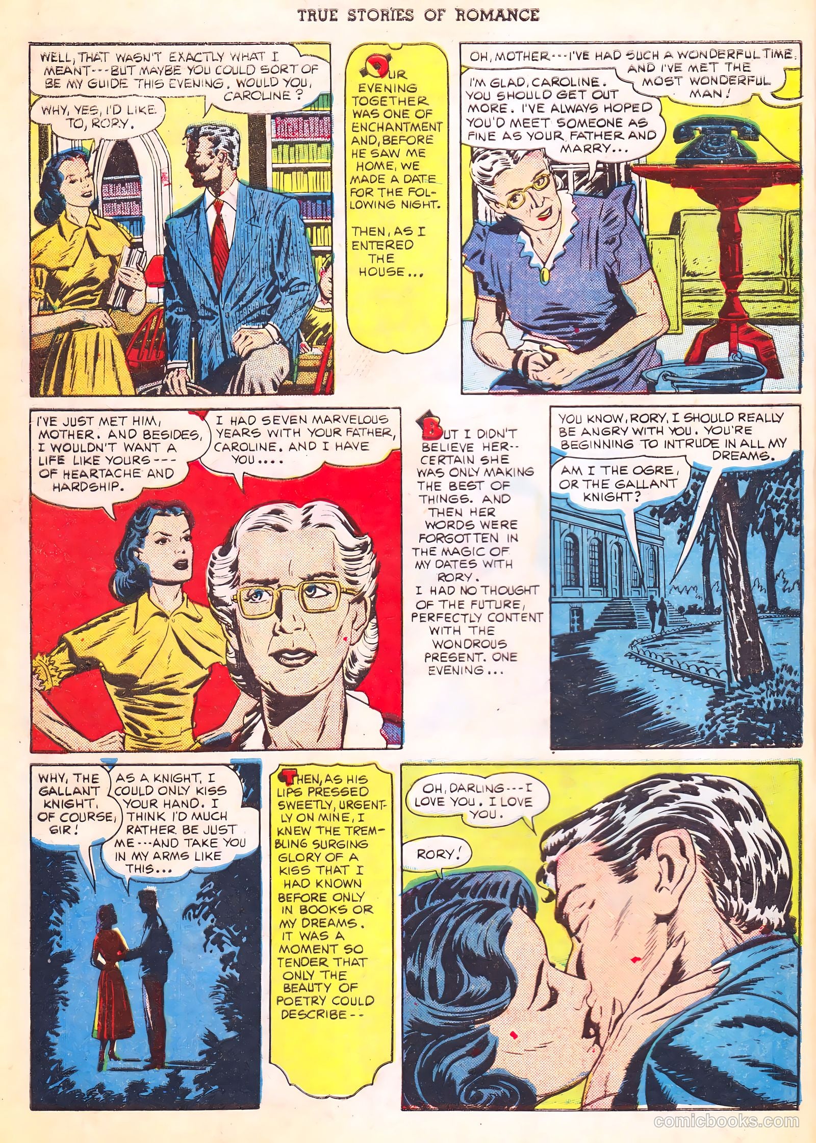 True Stories of Romance #3 (1950) — page 17 of 34