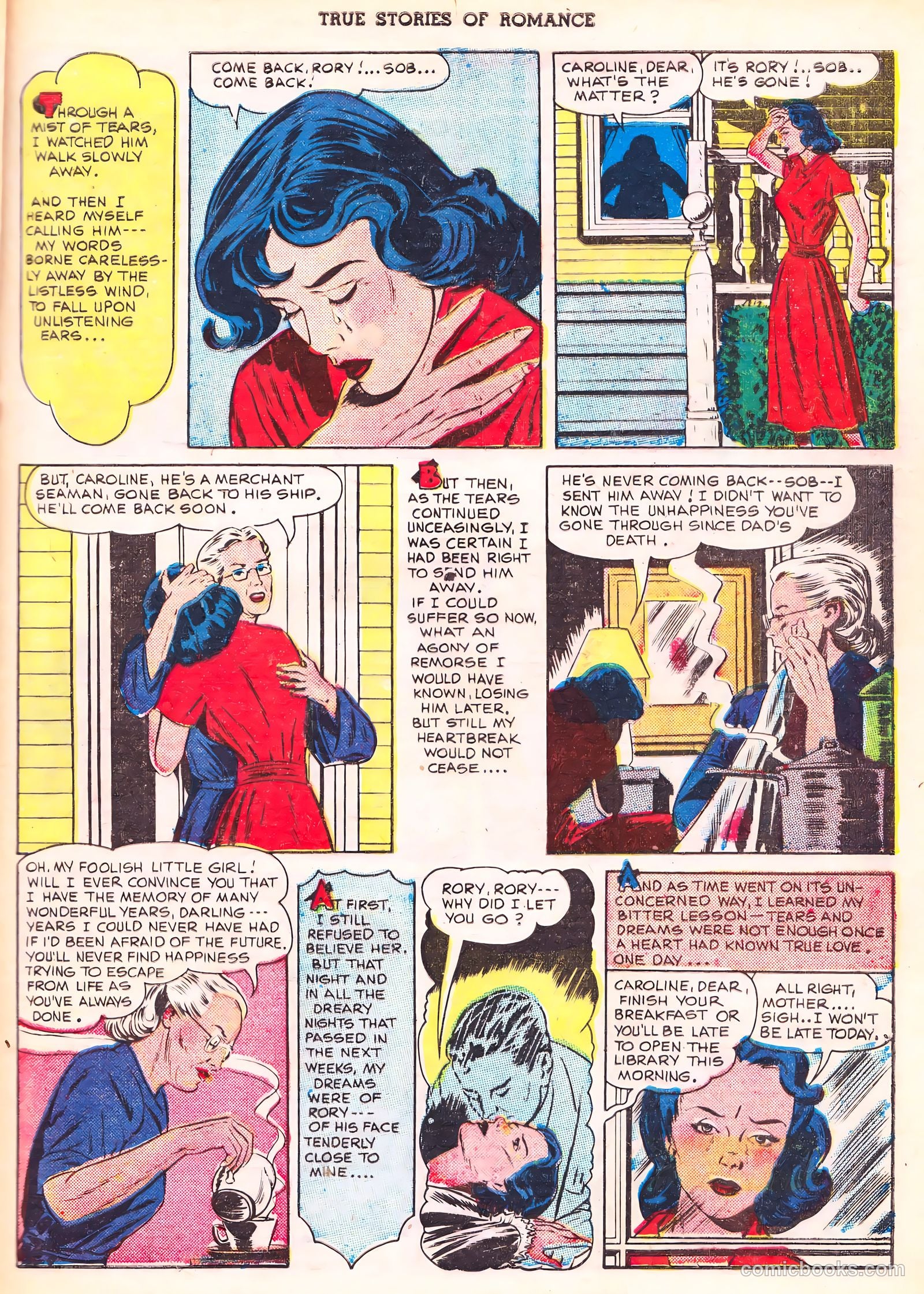 True Stories of Romance #3 (1950) — page 20 of 34