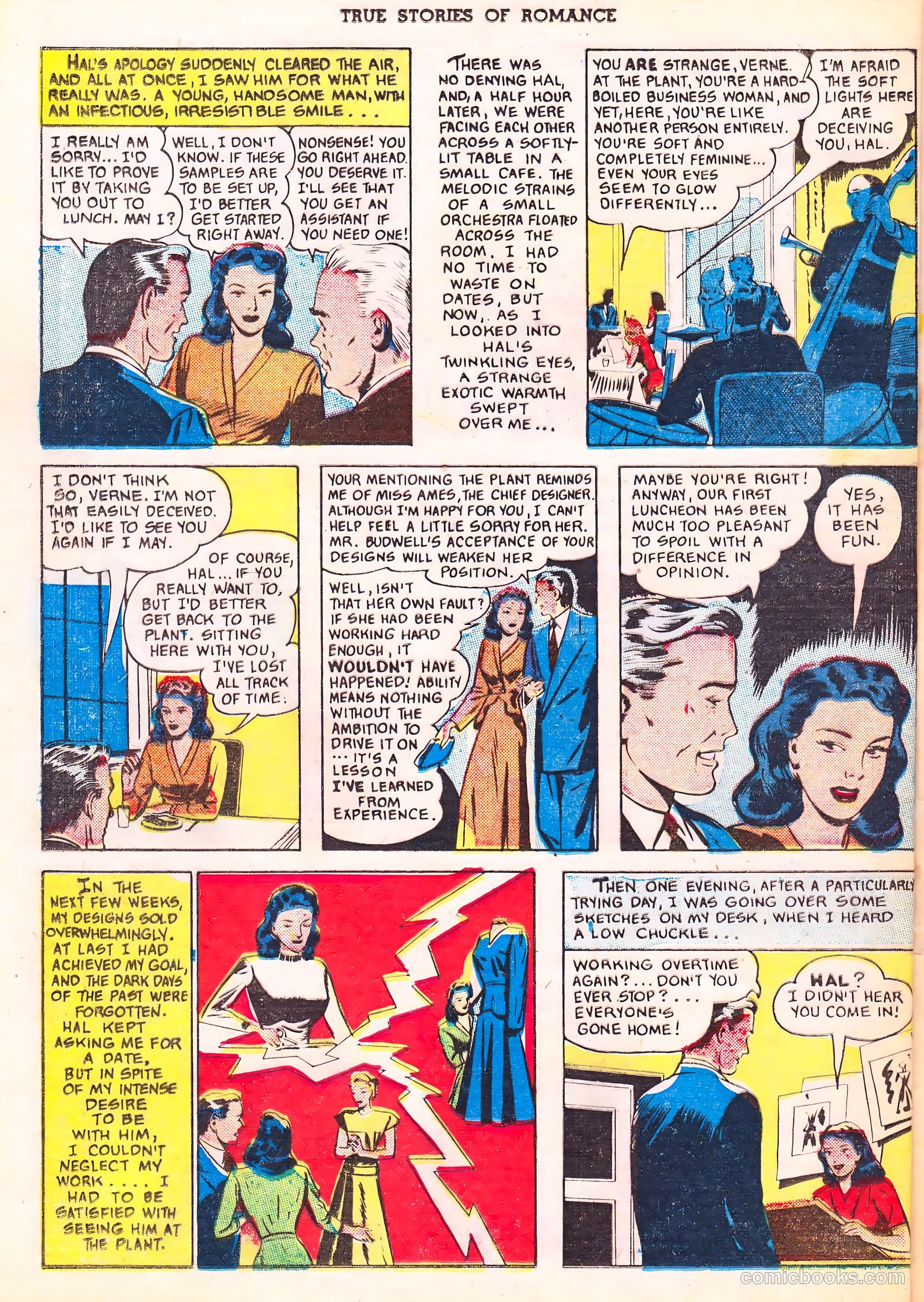 True Stories of Romance #3 (1950) — page 27 of 34