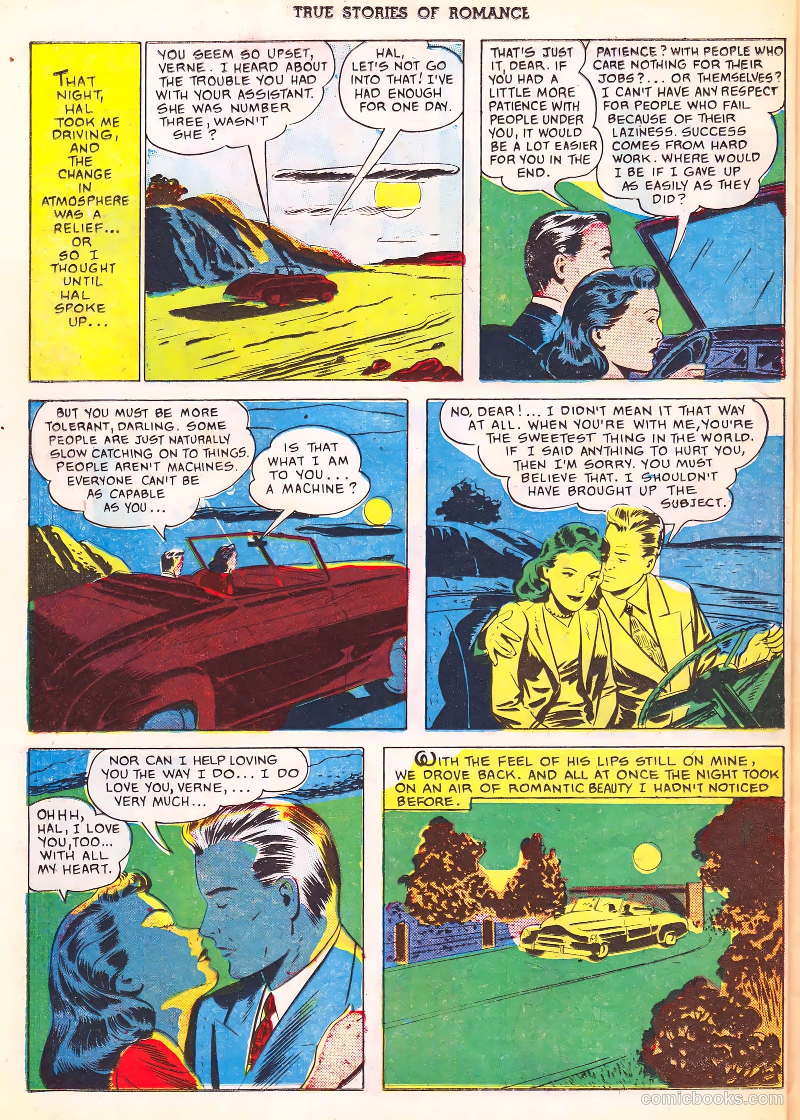 True Stories of Romance #3 (1950) — page 29 of 34