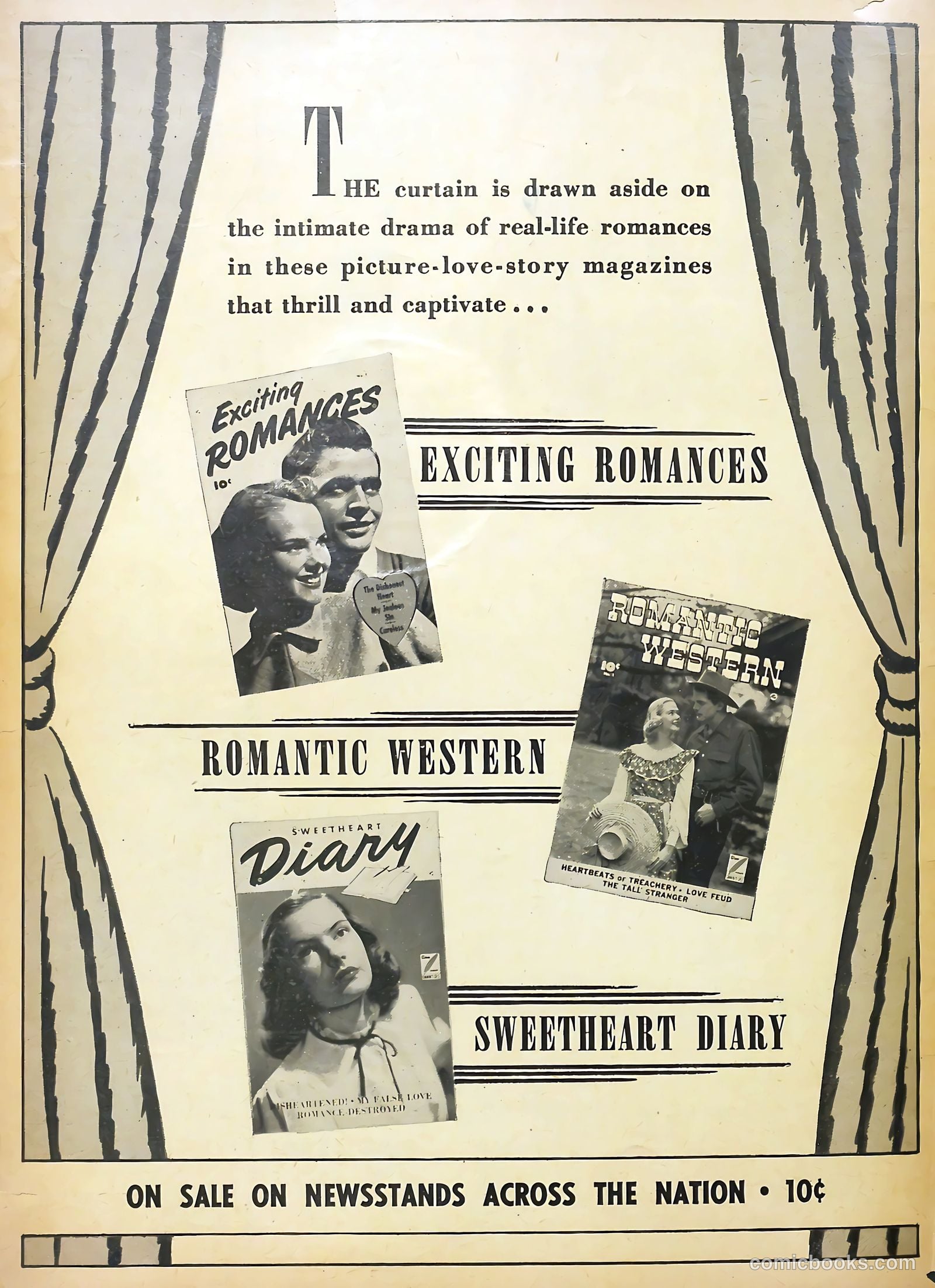 True Stories of Romance #3 (1950) — page 2 of 36