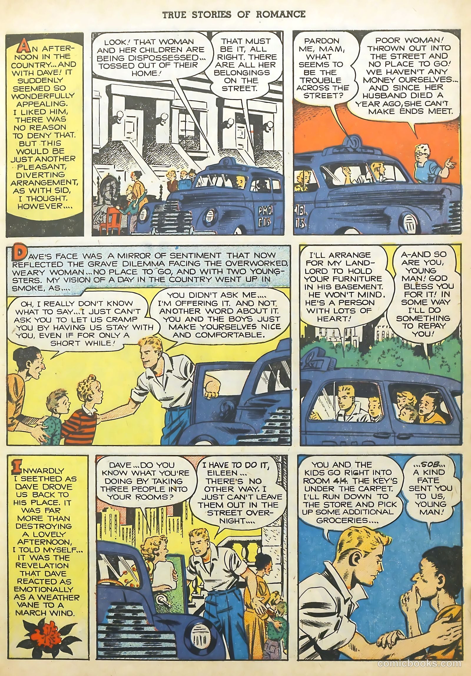 True Stories of Romance #3 (1950) — page 9 of 36