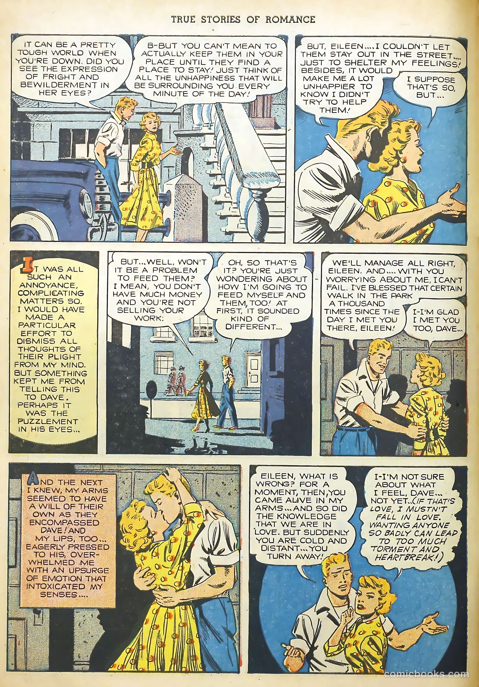 True Stories of Romance #3 (1950) — page 10 of 36