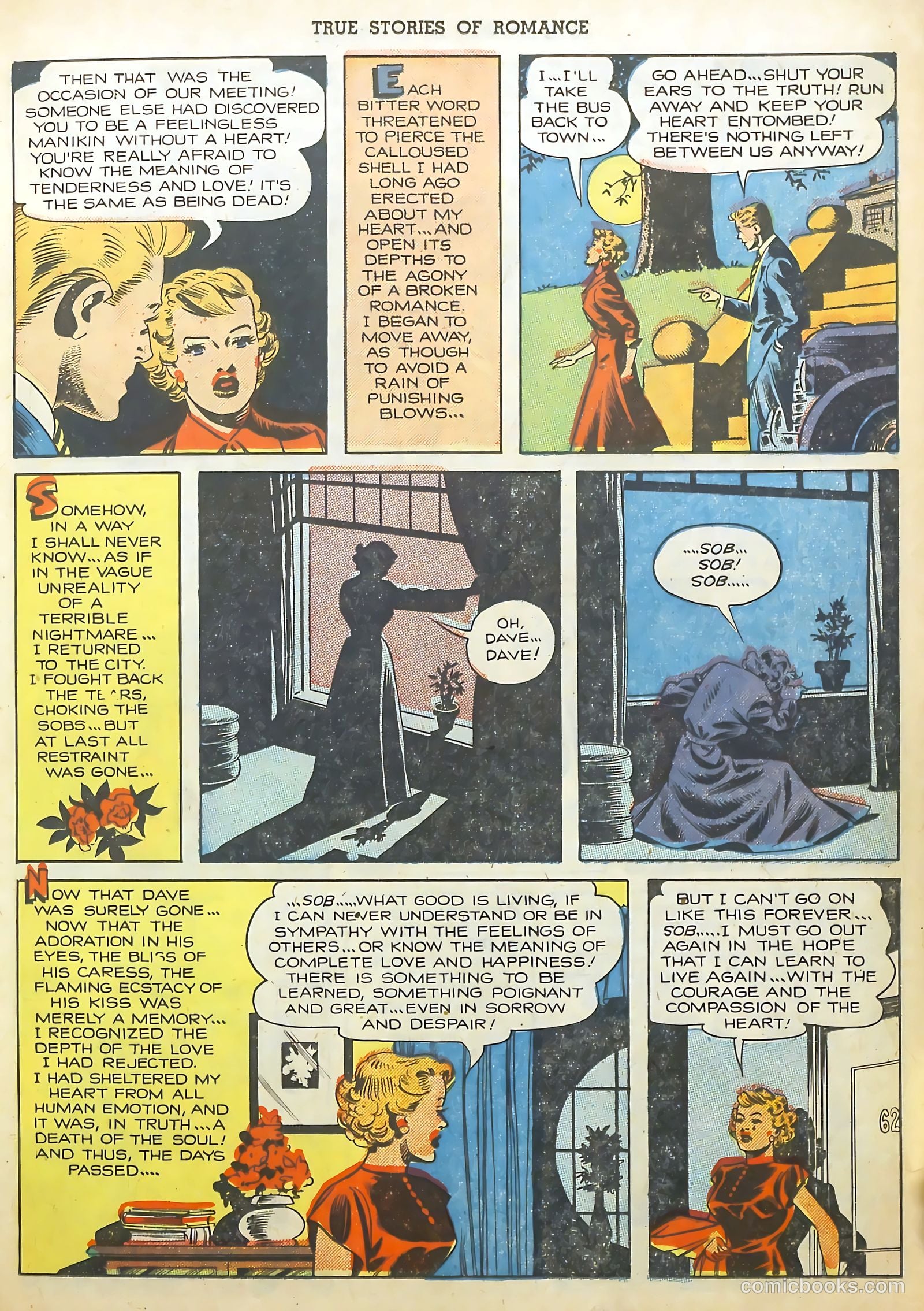 True Stories of Romance #3 (1950) — page 13 of 36
