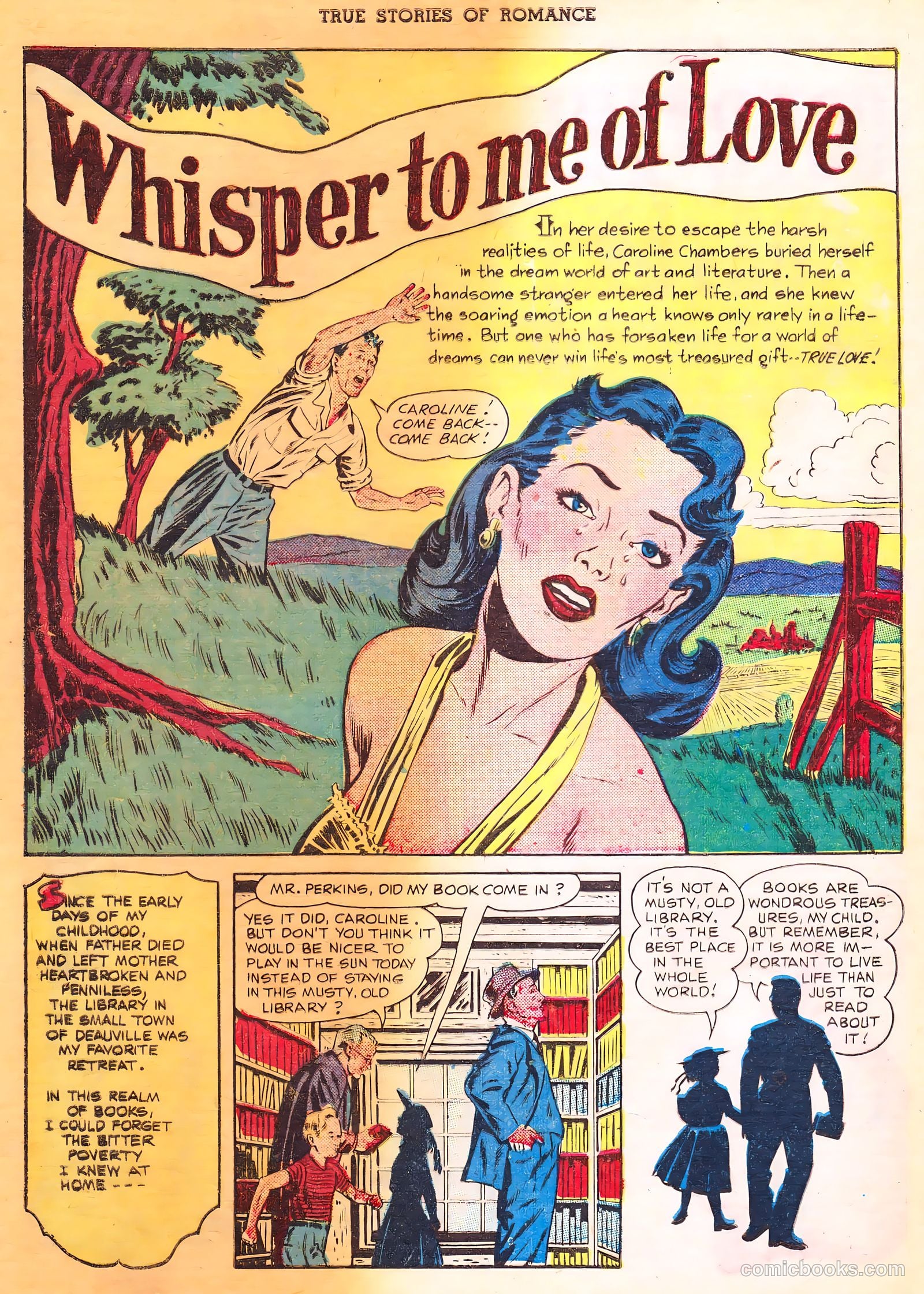 True Stories of Romance #3 (1950) — page 16 of 36