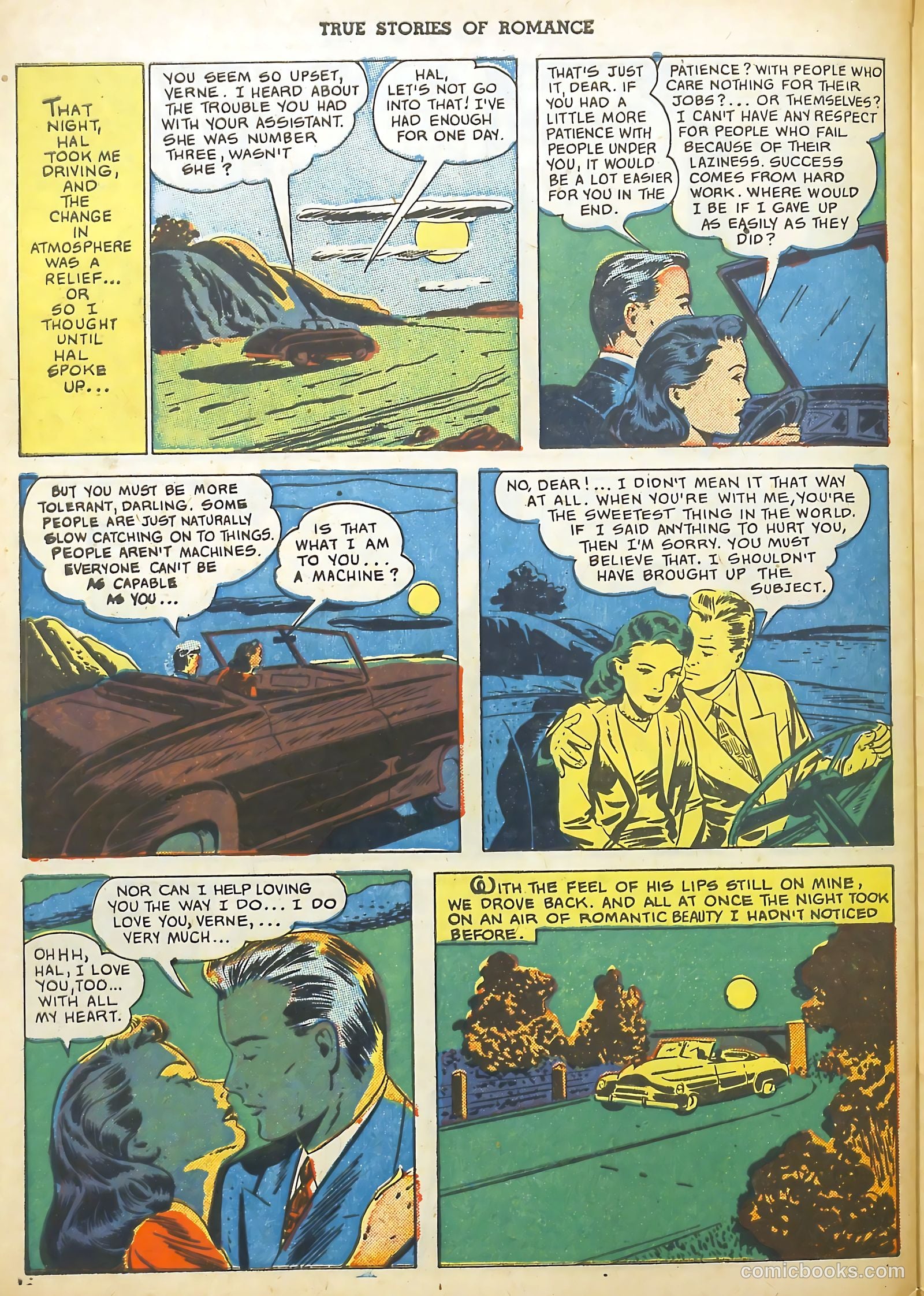 True Stories of Romance #3 (1950) — page 30 of 36