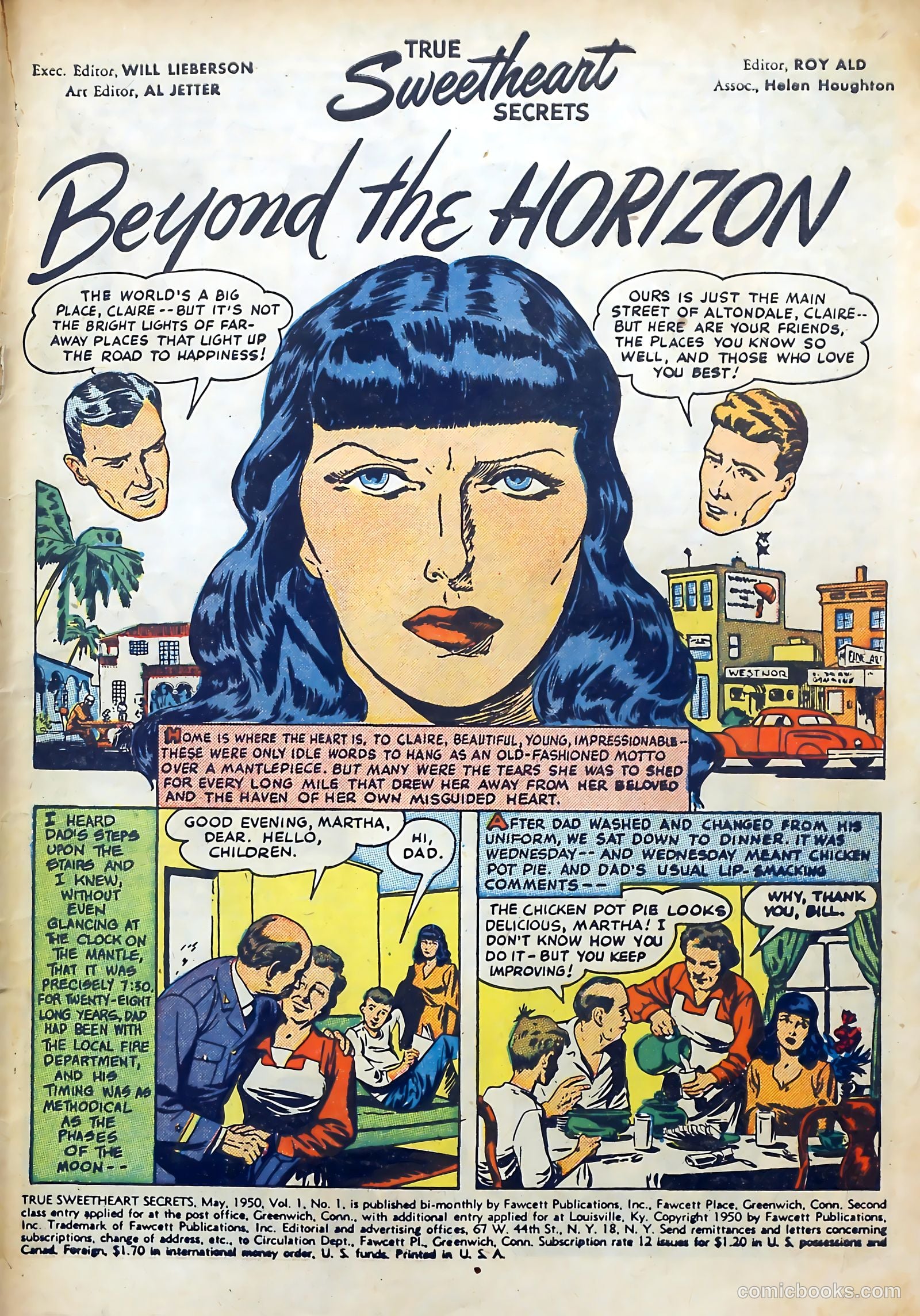True Sweetheart Secrets #1 (1950) — page 3 of 36